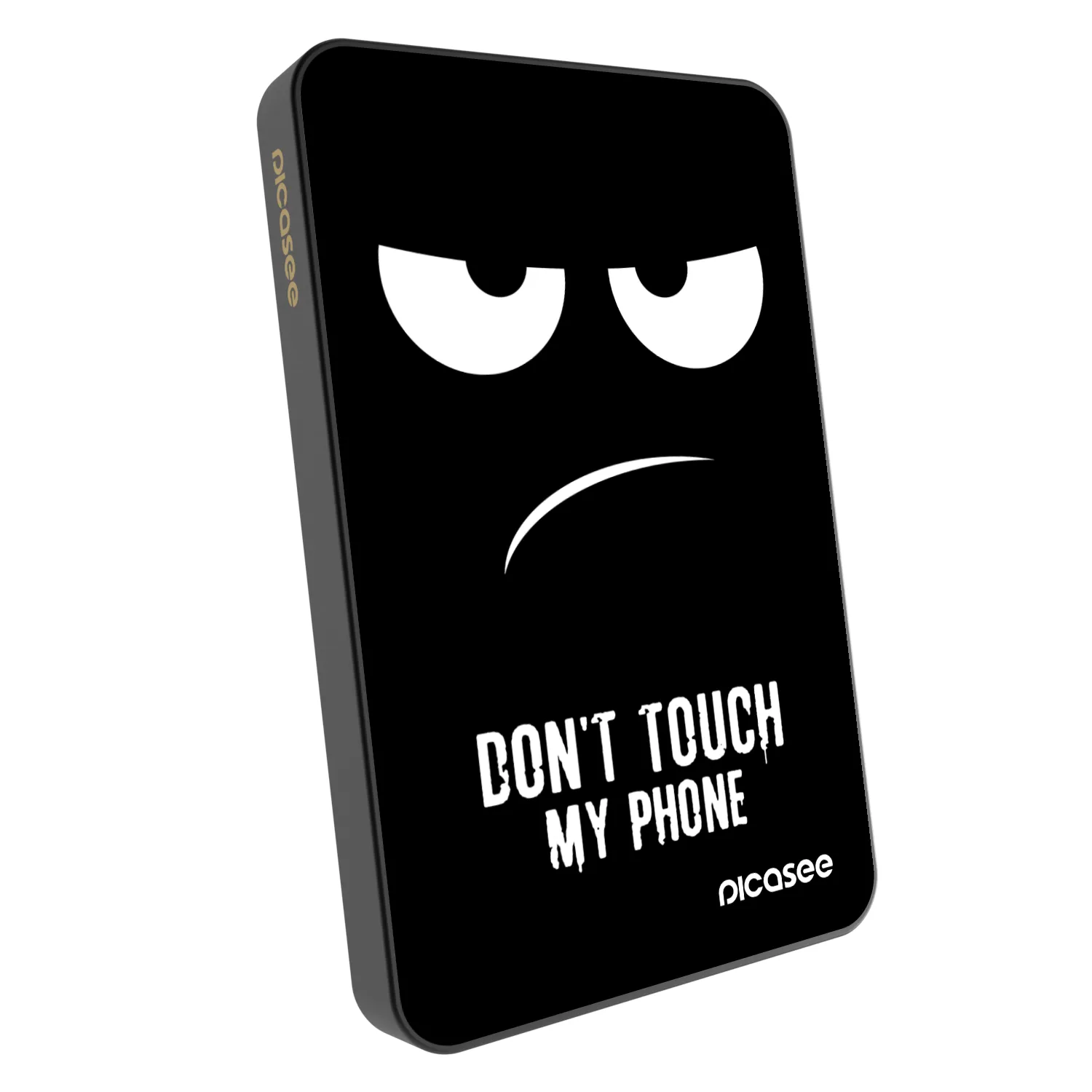 Picasee Powerbank MagSafe 5 000 mAh Szürke - Don't Touch My Phone
