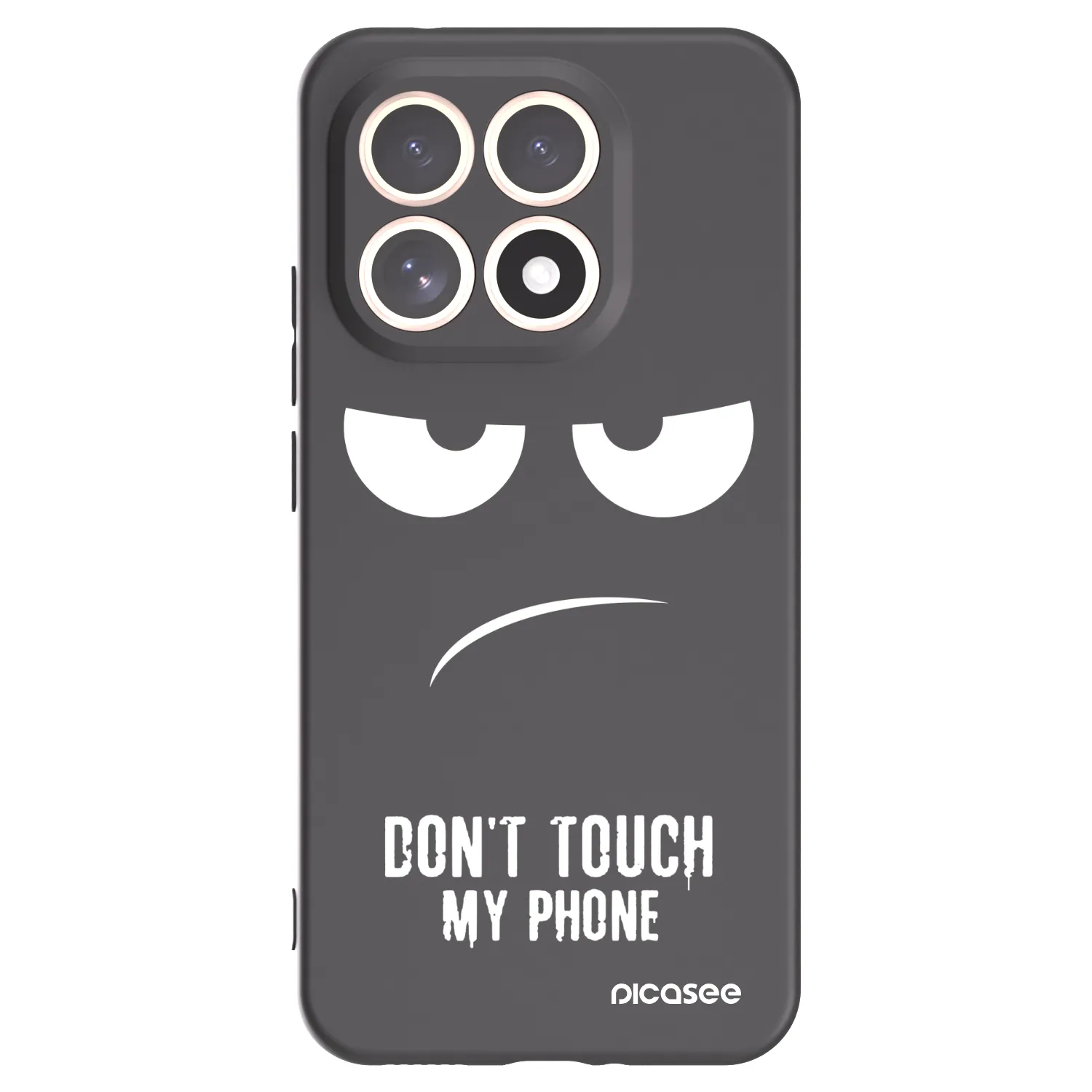 Picasee fekete szilikon tok az alábbi mobiltelefonokra Xiaomi 15T - Don't Touch My Phone