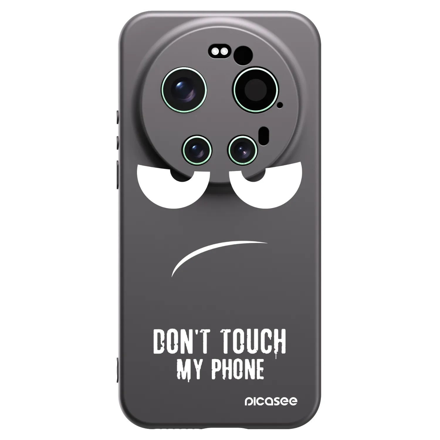 Picasee fekete szilikon tok az alábbi mobiltelefonokra Xiaomi 17 Ultra - Don't Touch My Phone