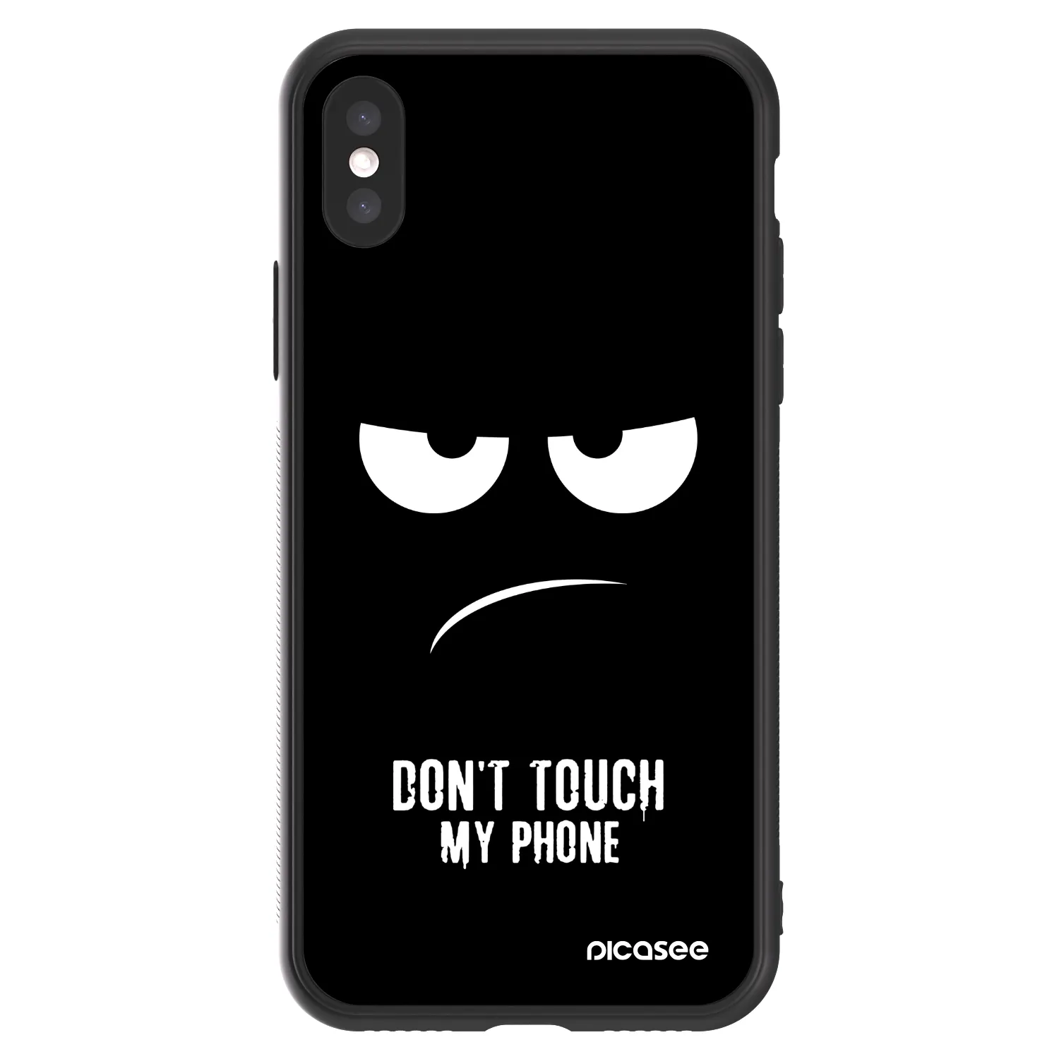 Picasee ULTIMATE CASE Apple iPhone X/XS - készülékre - Don't Touch My Phone