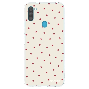 Picasee átlátszó szilikon tok az alábbi mobiltelefonokra Samsung Galaxy M11 - Little Love