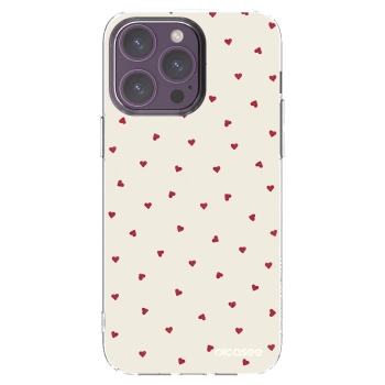 Picasee átlátszó szilikon tok az alábbi mobiltelefonokra Apple iPhone 14 Pro Max - Little Love
