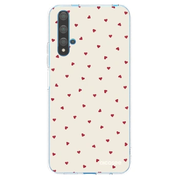 Picasee átlátszó szilikon tok az alábbi mobiltelefonokra Huawei Nova 5T - Little Love