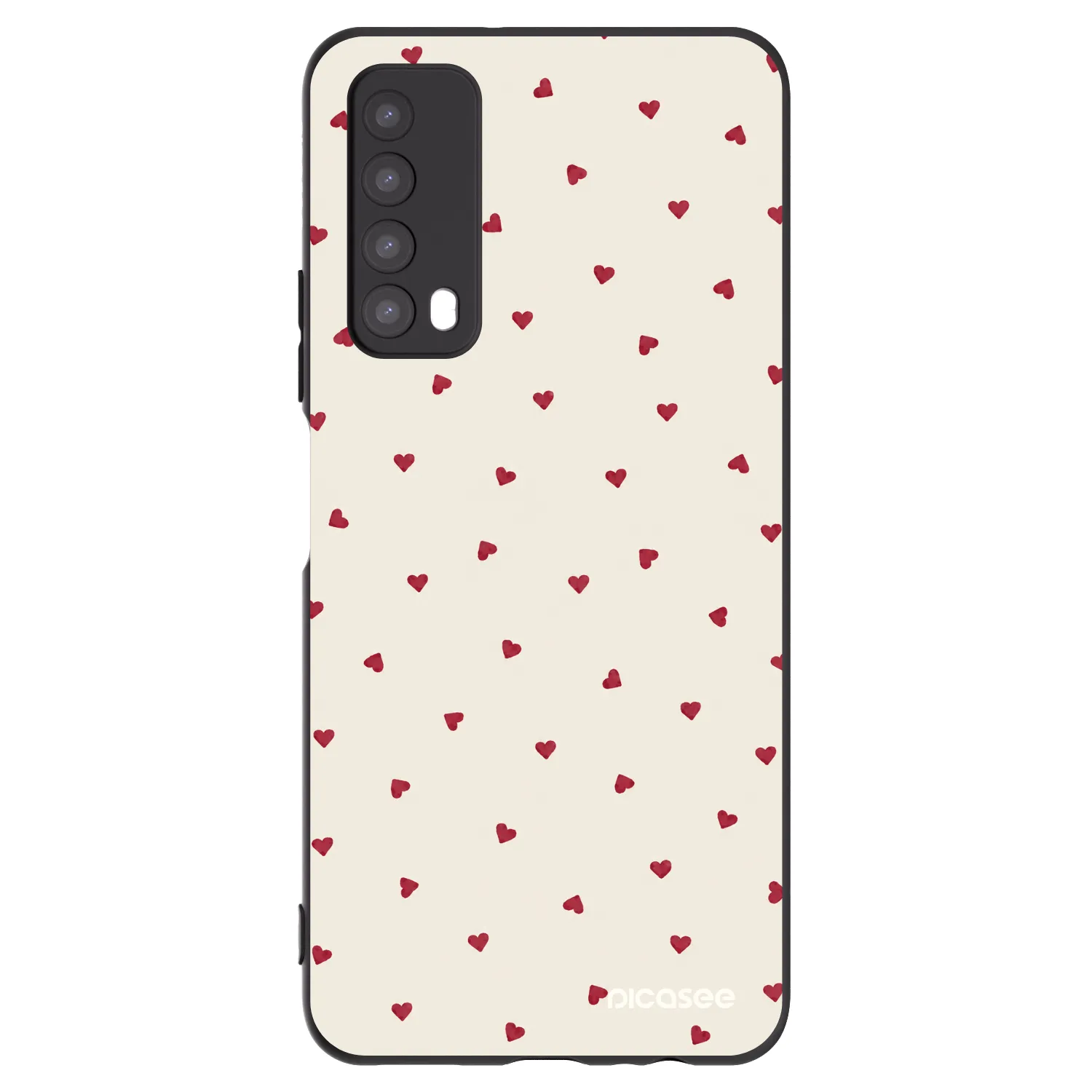 Picasee fekete szilikon tok az alábbi mobiltelefonokra Huawei P Smart 2021 - Little Love