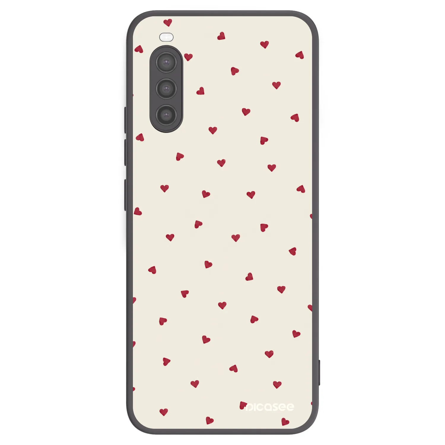 Picasee fekete szilikon tok az alábbi mobiltelefonokra Sony Xperia 10 II - Little Love