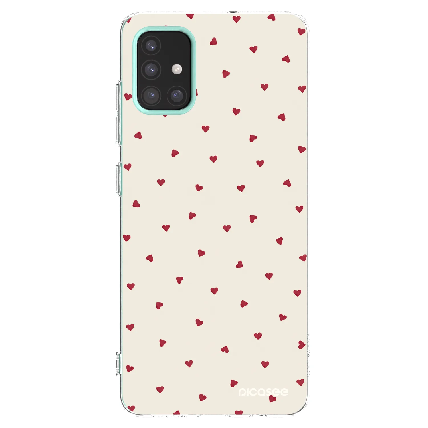 Picasee átlátszó szilikon tok az alábbi mobiltelefonokra Samsung Galaxy M31s - Little Love