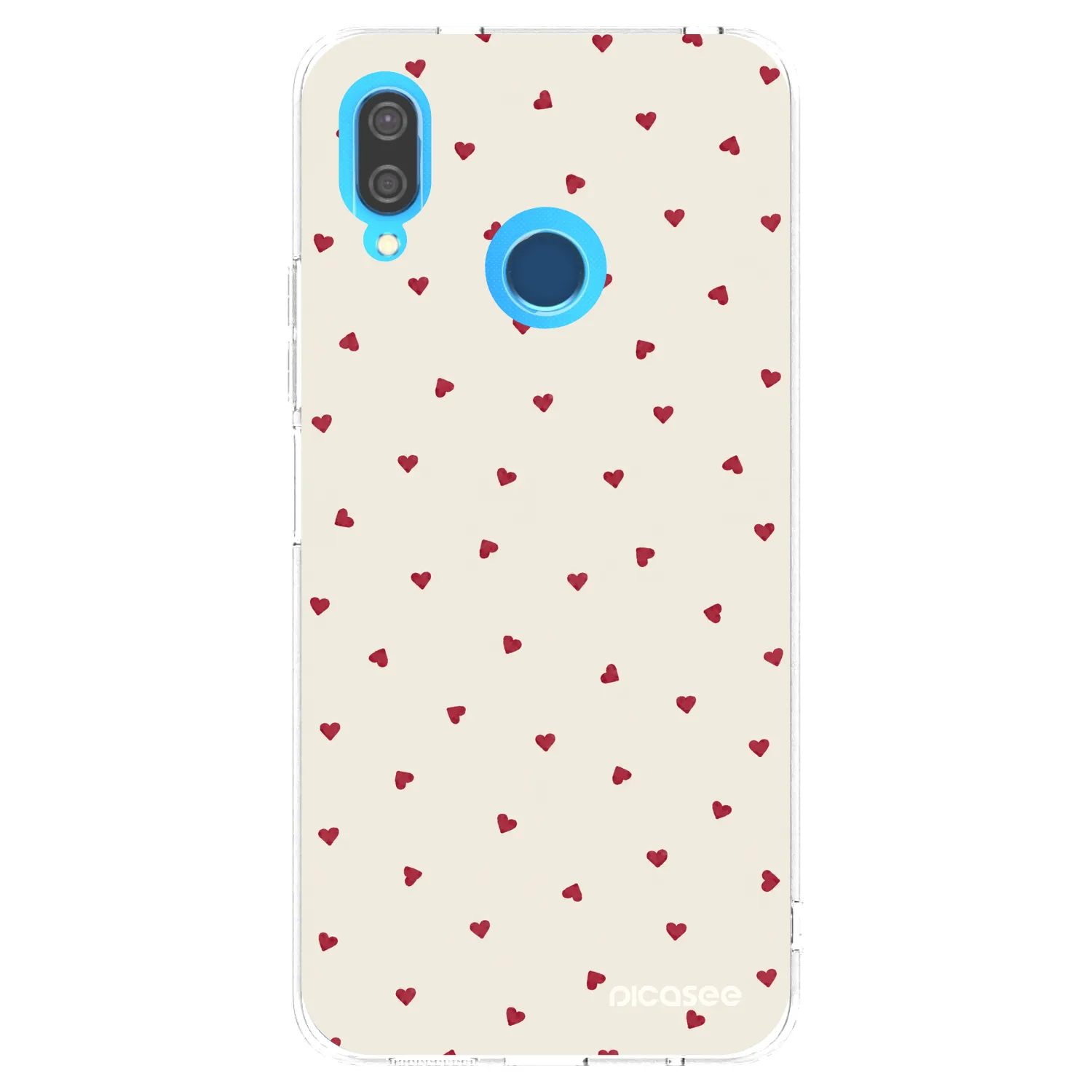 Picasee átlátszó szilikon tok az alábbi mobiltelefonokra Huawei P20 Lite - Little Love