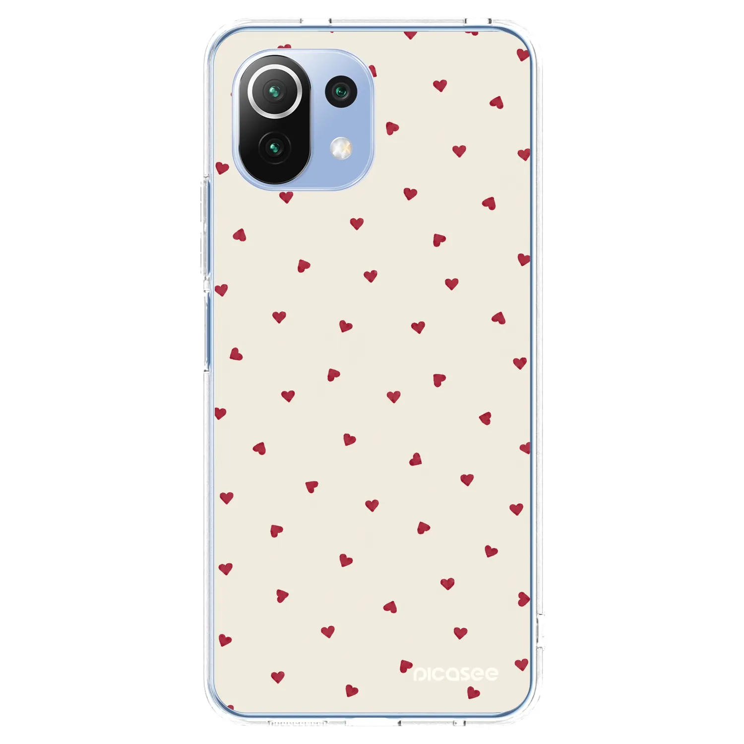 Picasee átlátszó szilikon tok az alábbi mobiltelefonokra Xiaomi Mi 11 Lite - Little Love