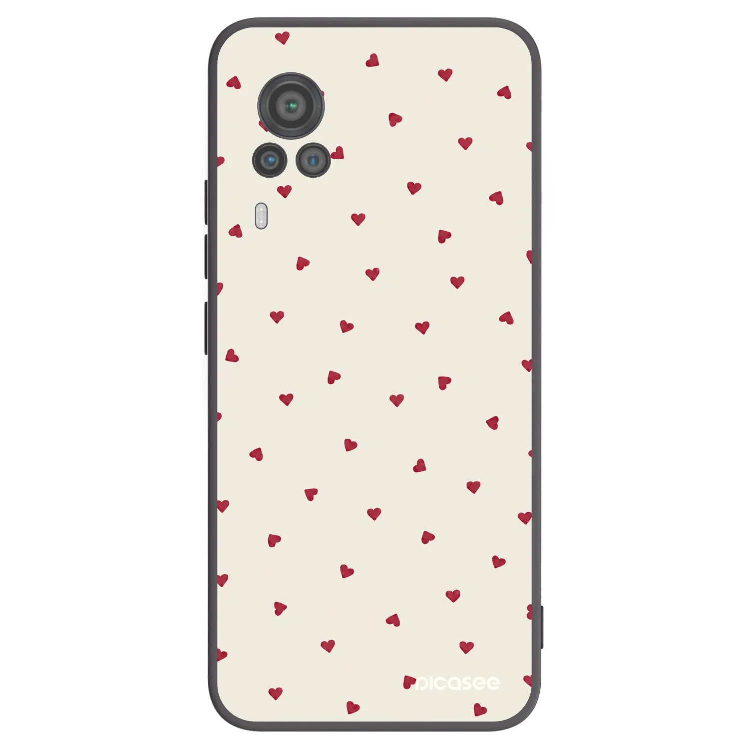 Picasee fekete szilikon tok az alábbi mobiltelefonokra Vivo X60 Pro 5G - Little Love