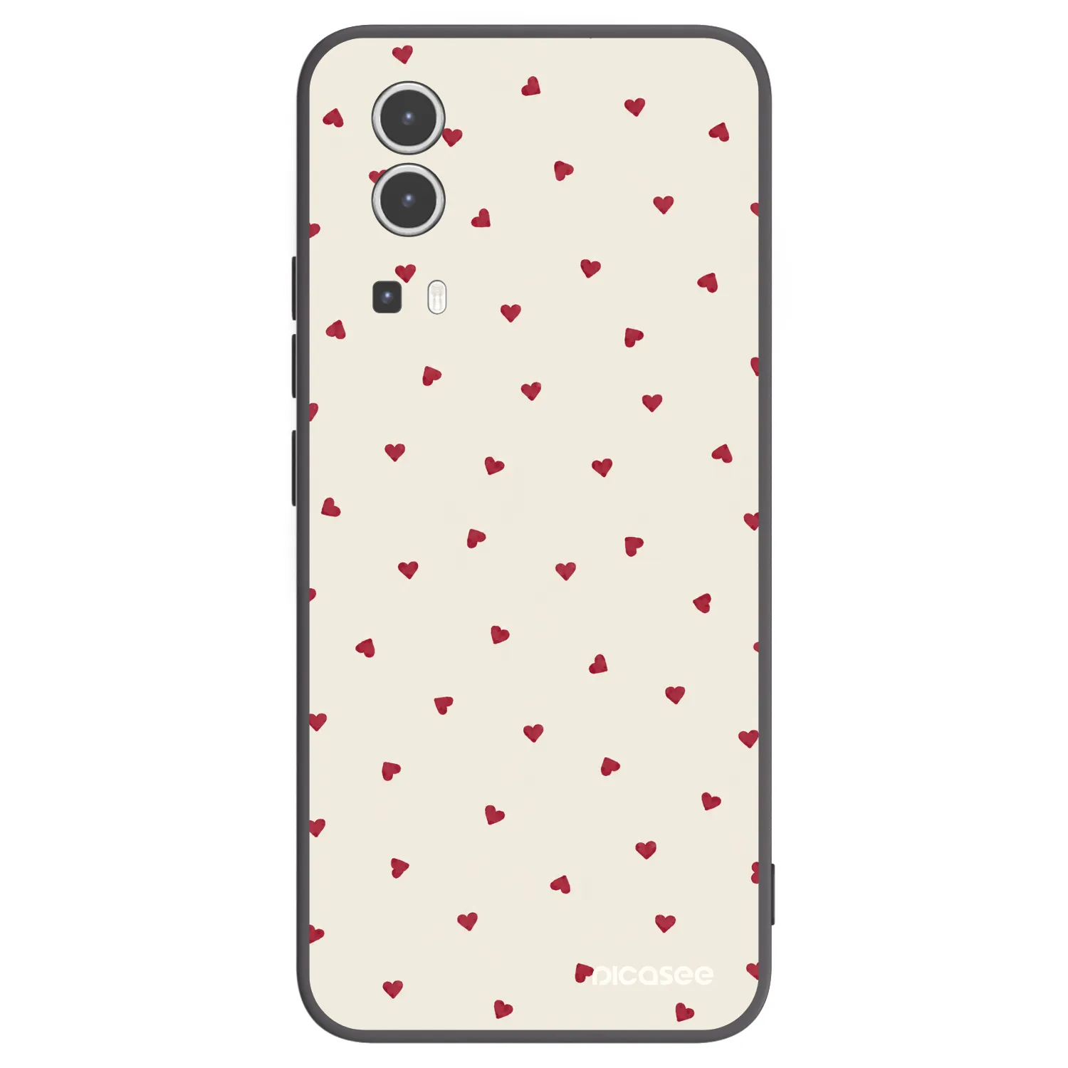 Picasee fekete szilikon tok az alábbi mobiltelefonokra Vivo Y72 5G - Little Love