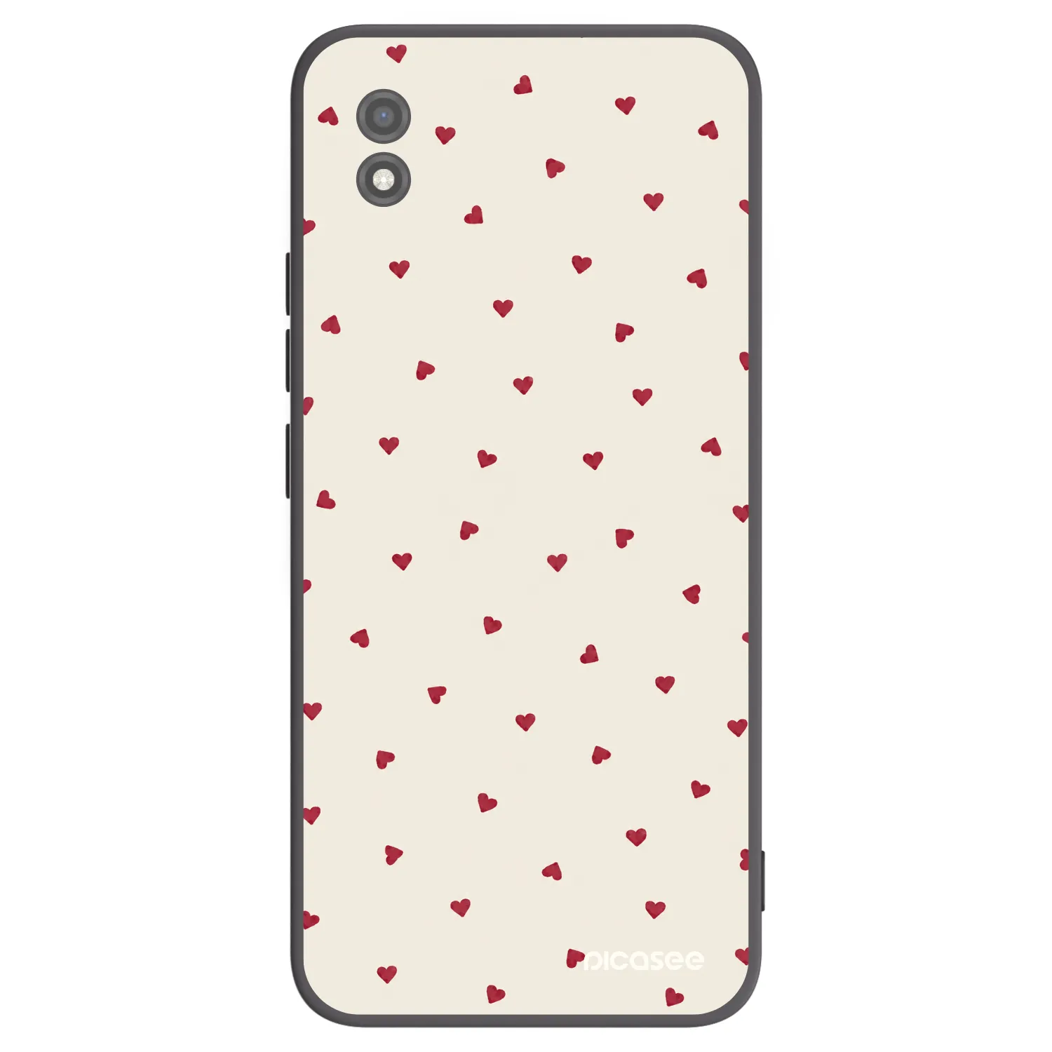 Picasee fekete szilikon tok az alábbi mobiltelefonokra Realme C11 (2021) - Little Love