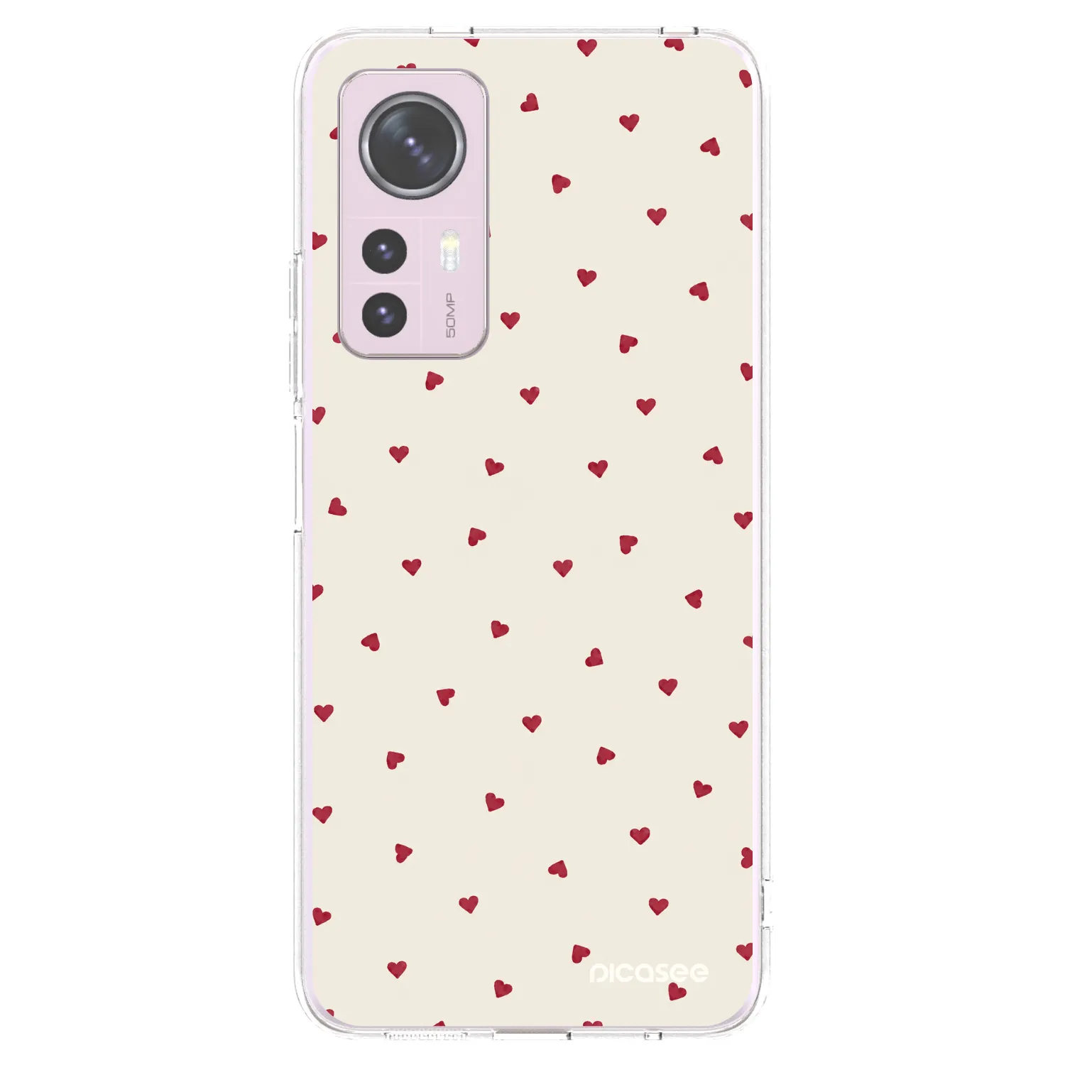 Picasee átlátszó szilikon tok az alábbi mobiltelefonokra Xiaomi 12 - Little Love