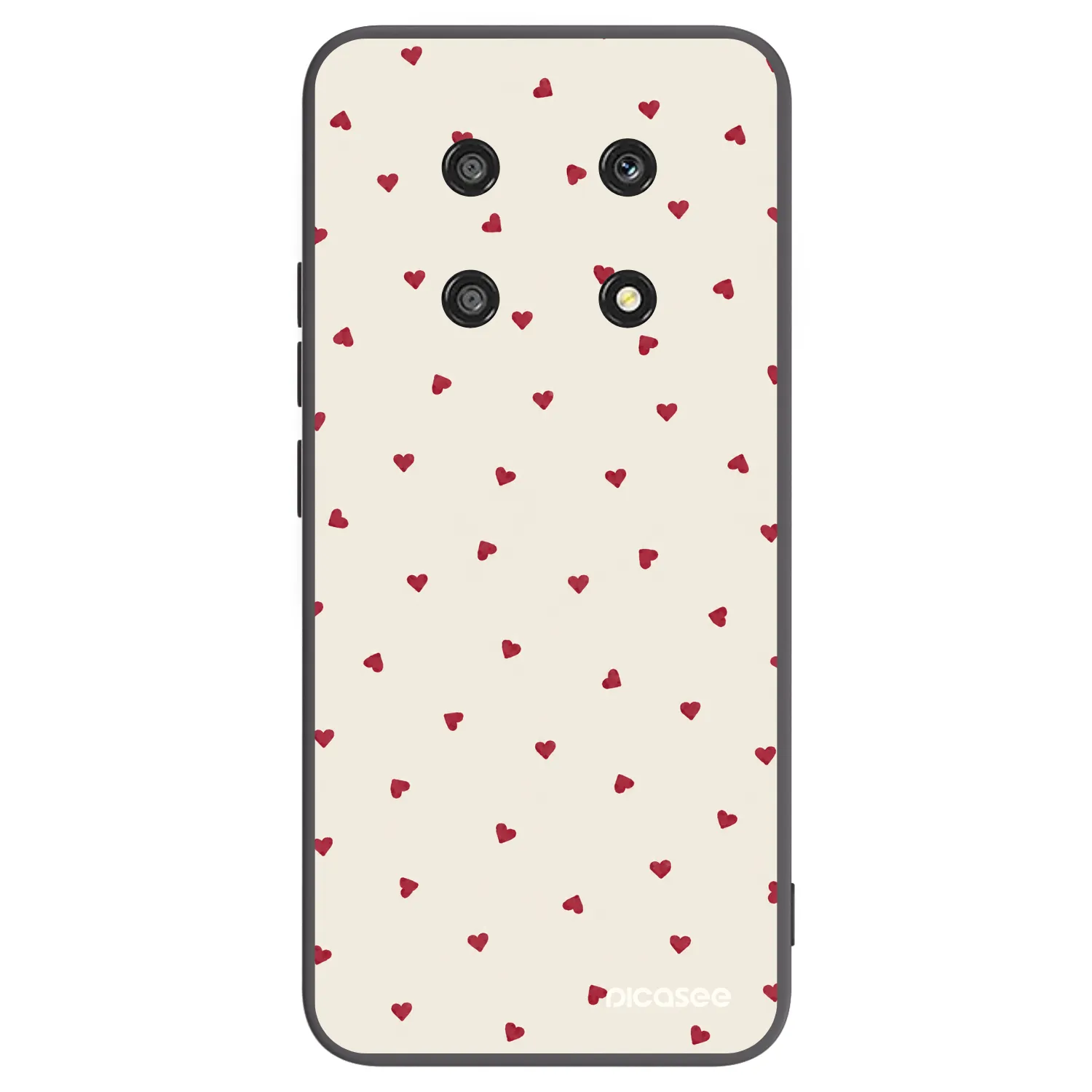 Picasee fekete szilikon tok az alábbi mobiltelefonokra Honor Magic4 Lite 5G - Little Love