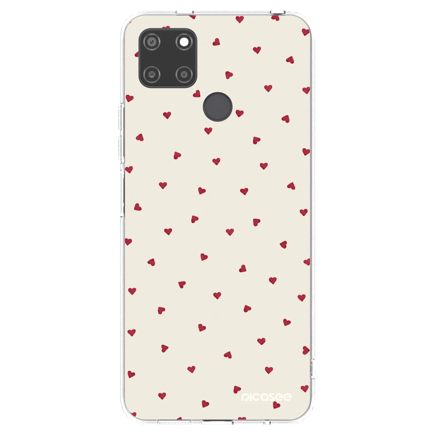 Picasee átlátszó szilikon tok az alábbi mobiltelefonokra Realme C21Y - Little Love