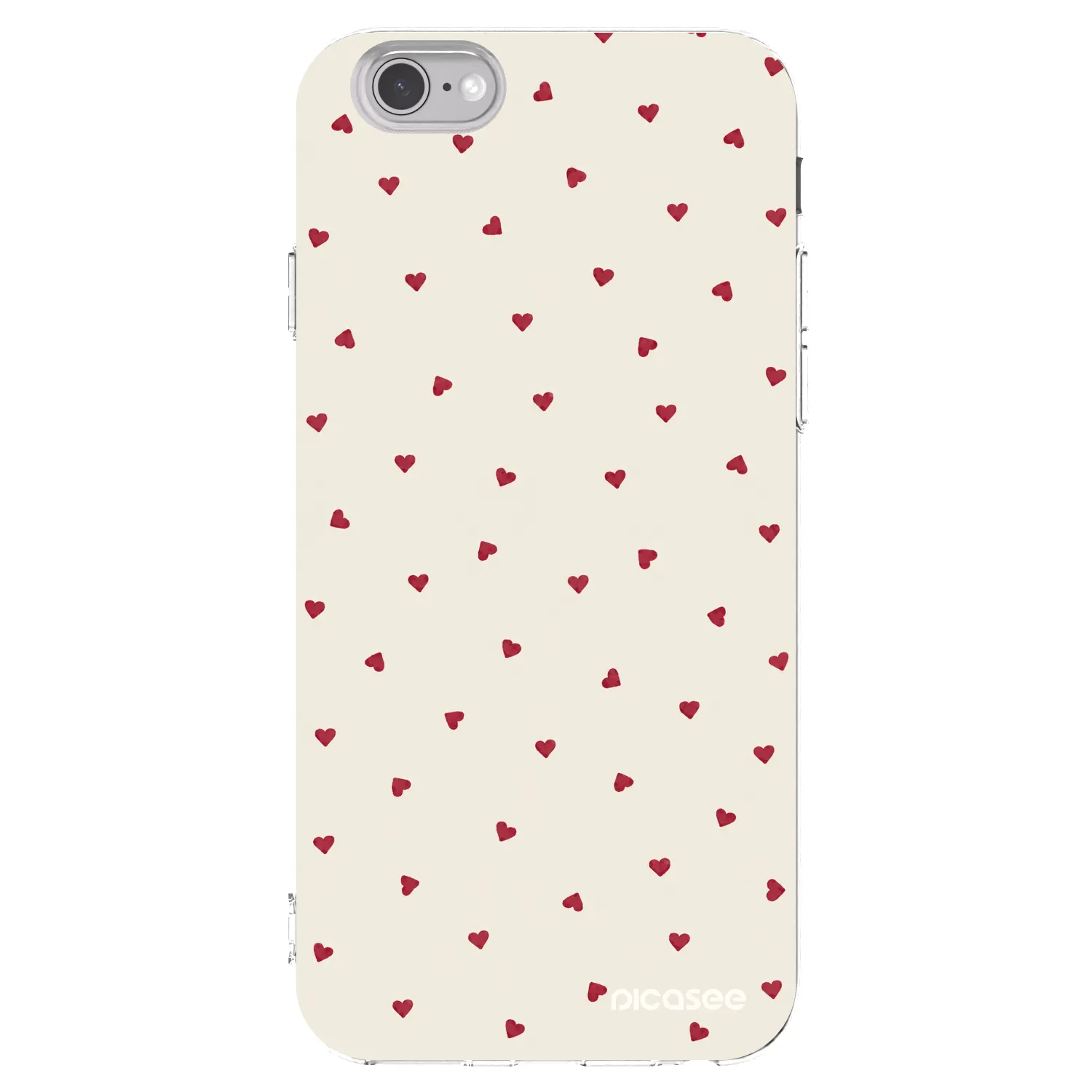Picasee átlátszó szilikon tok az alábbi mobiltelefonokra Apple iPhone 6/6S - Little Love