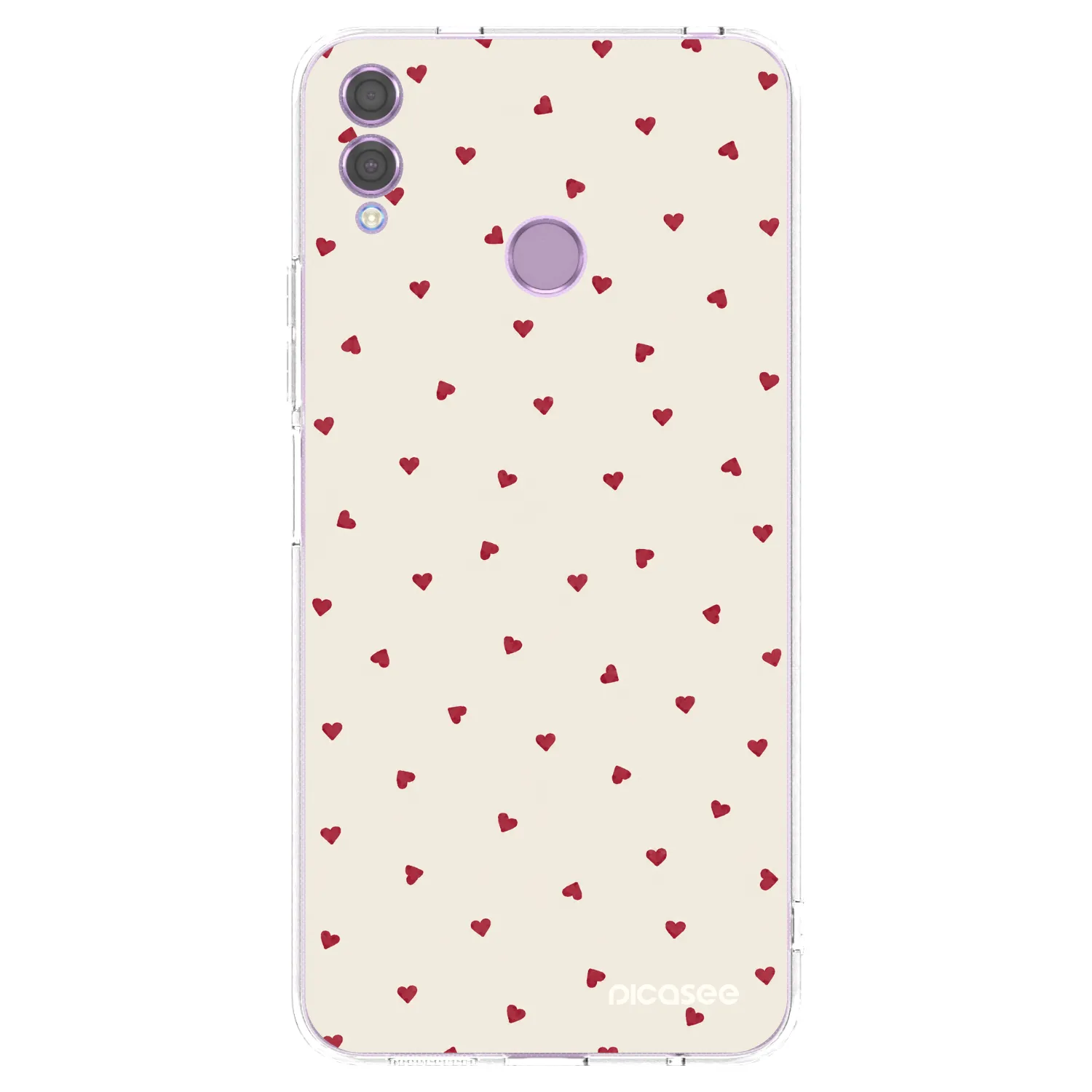 Picasee átlátszó szilikon tok az alábbi mobiltelefonokra Honor 8X - Little Love