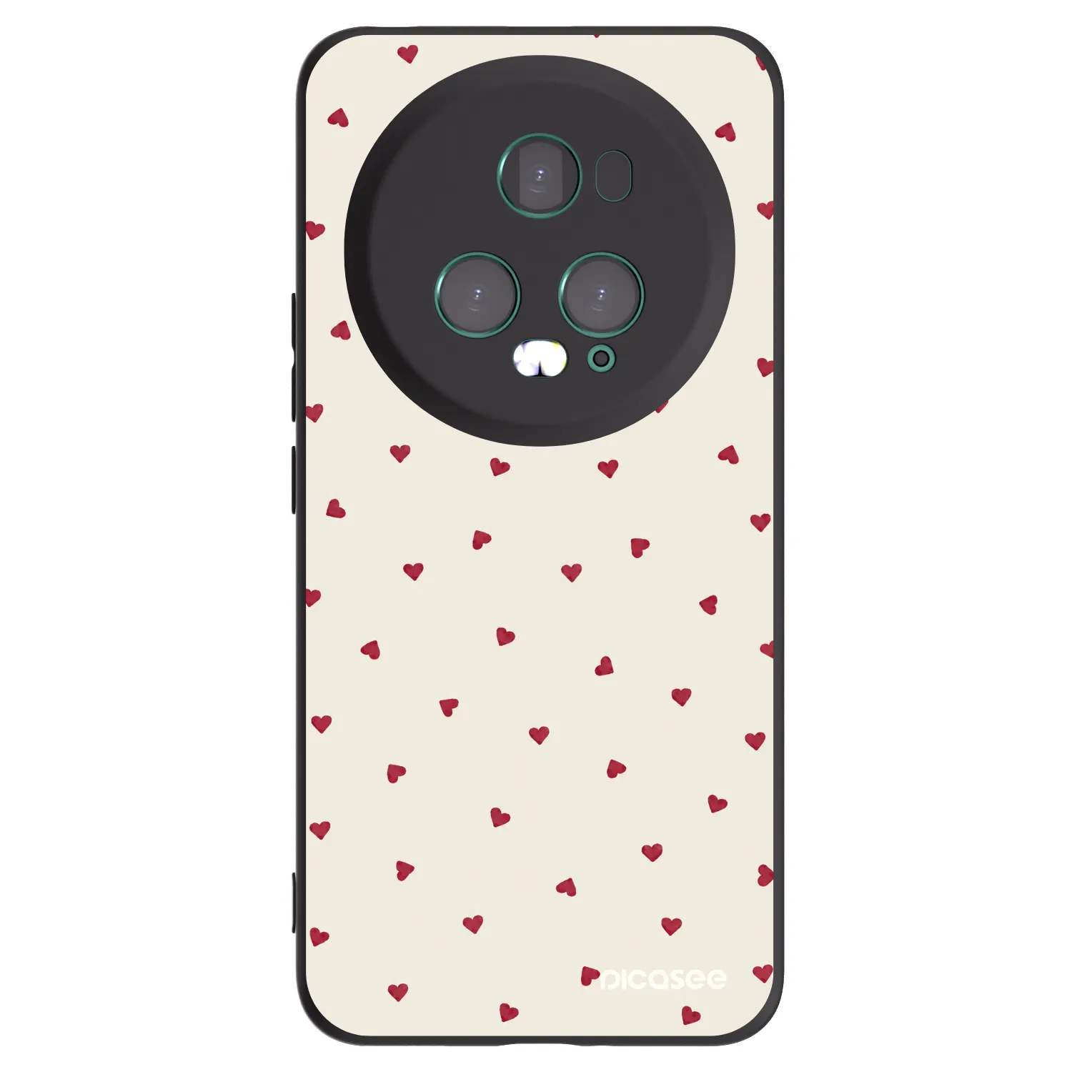 Picasee fekete szilikon tok az alábbi mobiltelefonokra Honor Magic5 Pro - Little Love
