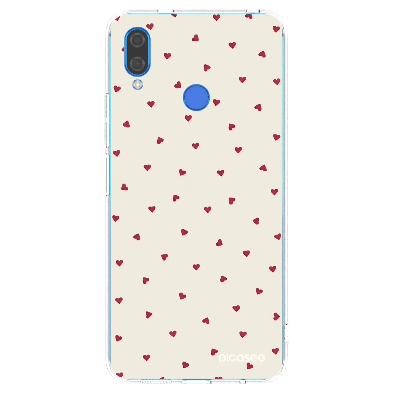 Picasee átlátszó szilikon tok az alábbi mobiltelefonokra Huawei Nova 3i - Little Love