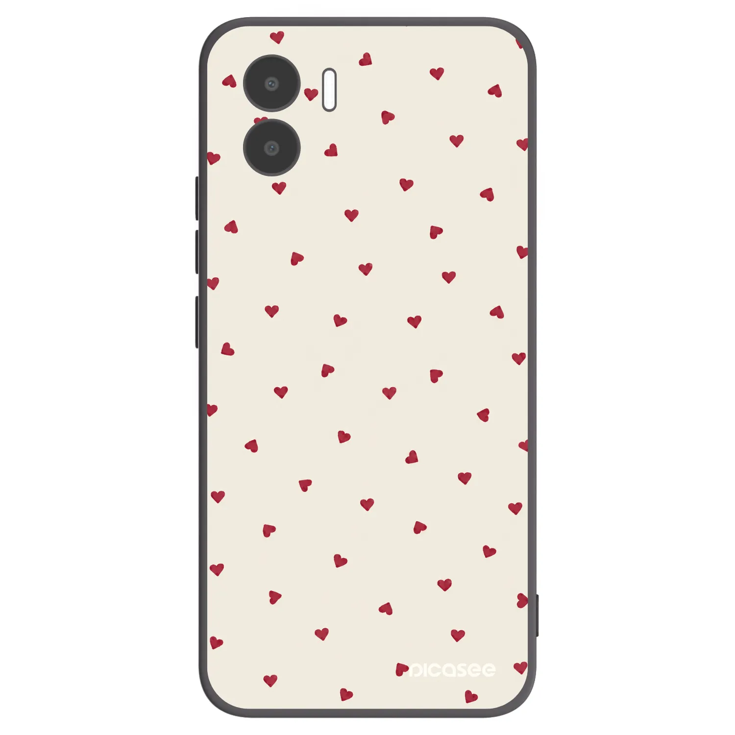 Picasee fekete szilikon tok az alábbi mobiltelefonokra Xiaomi Redmi A2 - Little Love
