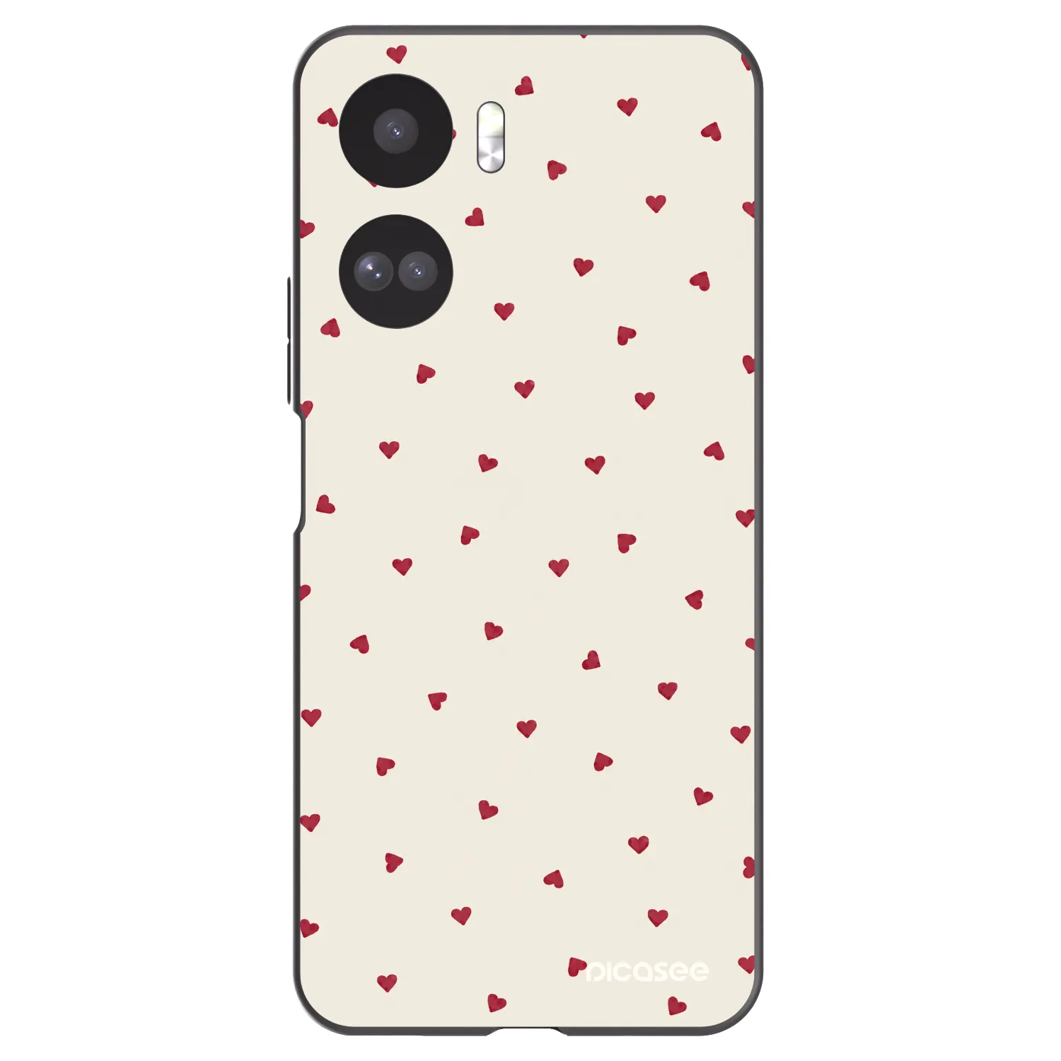 Picasee fekete szilikon tok az alábbi mobiltelefonokra Honor 90 Lite 5G - Little Love