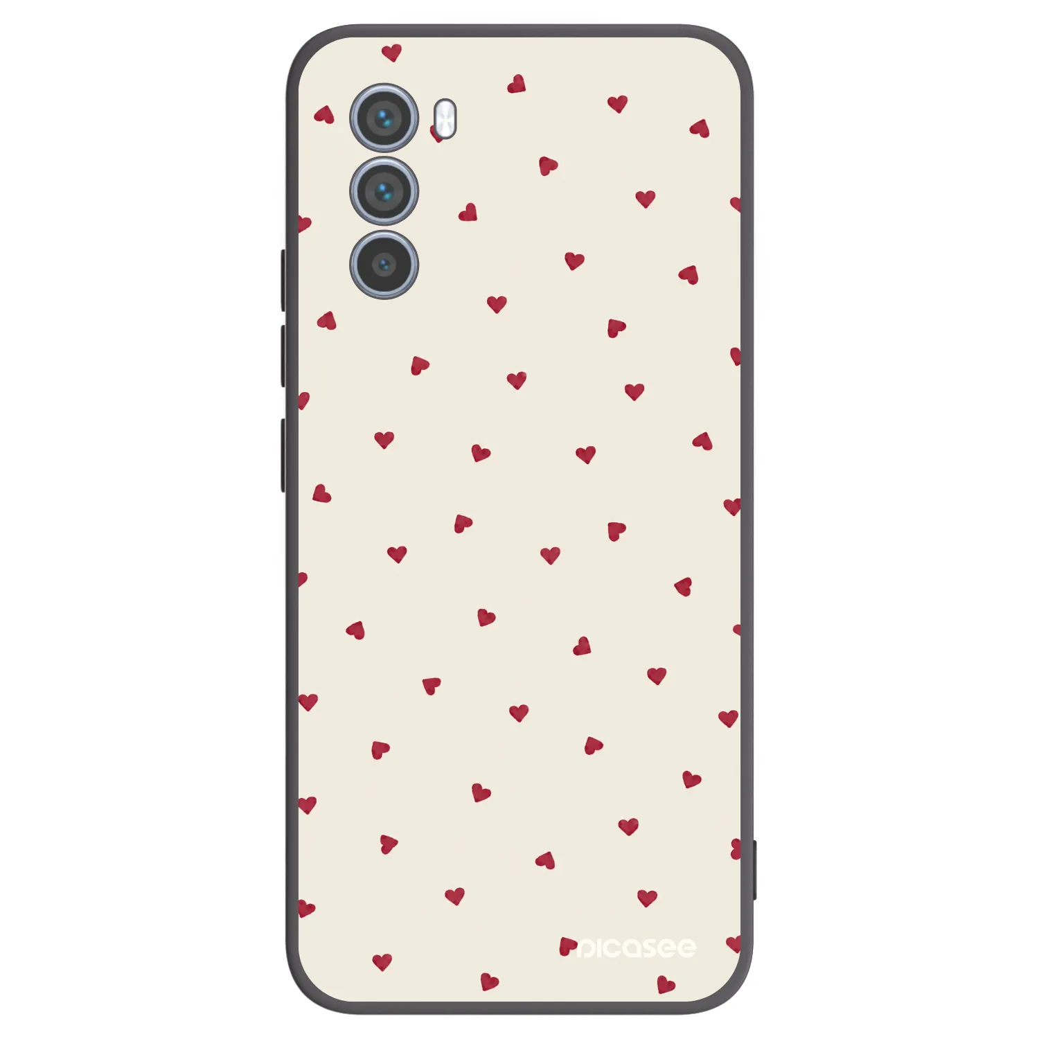 Picasee fekete szilikon tok az alábbi mobiltelefonokra Motorola Moto G62 - Little Love