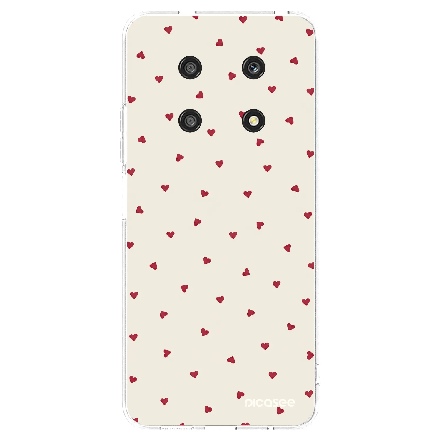 Picasee átlátszó szilikon tok az alábbi mobiltelefonokra Honor Magic4 Lite 5G - Little Love