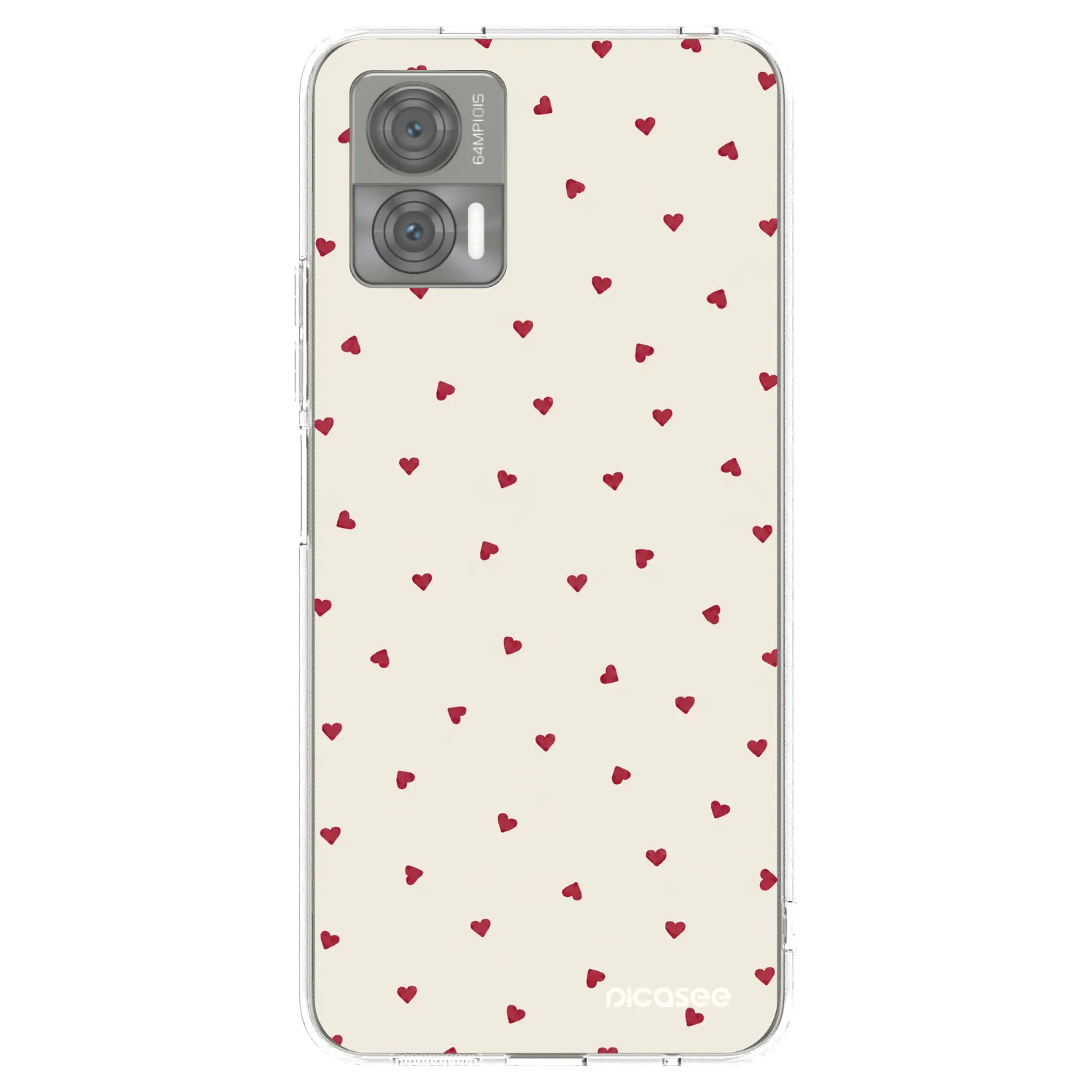 Picasee átlátszó szilikon tok az alábbi mobiltelefonokra Motorola Edge 30 Neo - Little Love