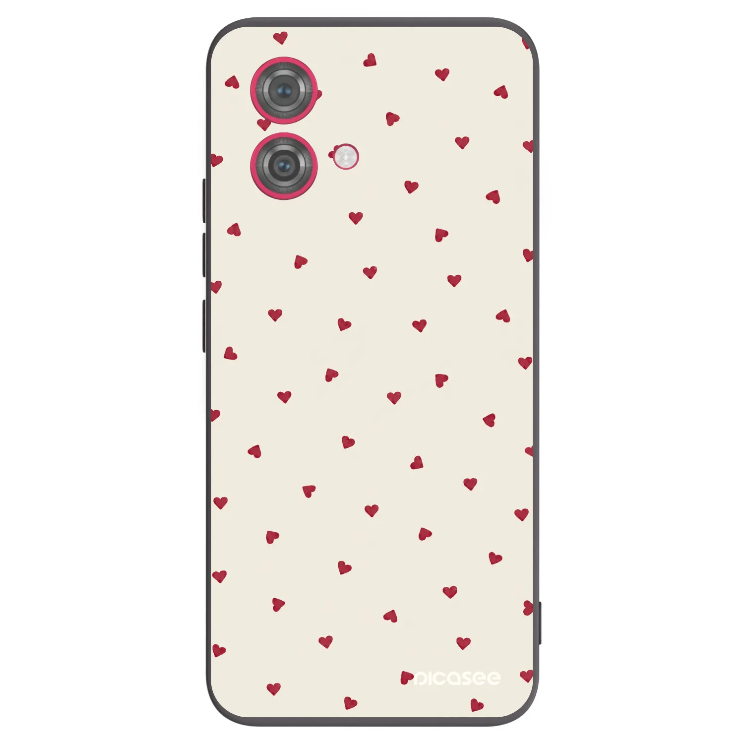 Picasee fekete szilikon tok az alábbi mobiltelefonokra Motorola Moto G84 5G - Little Love