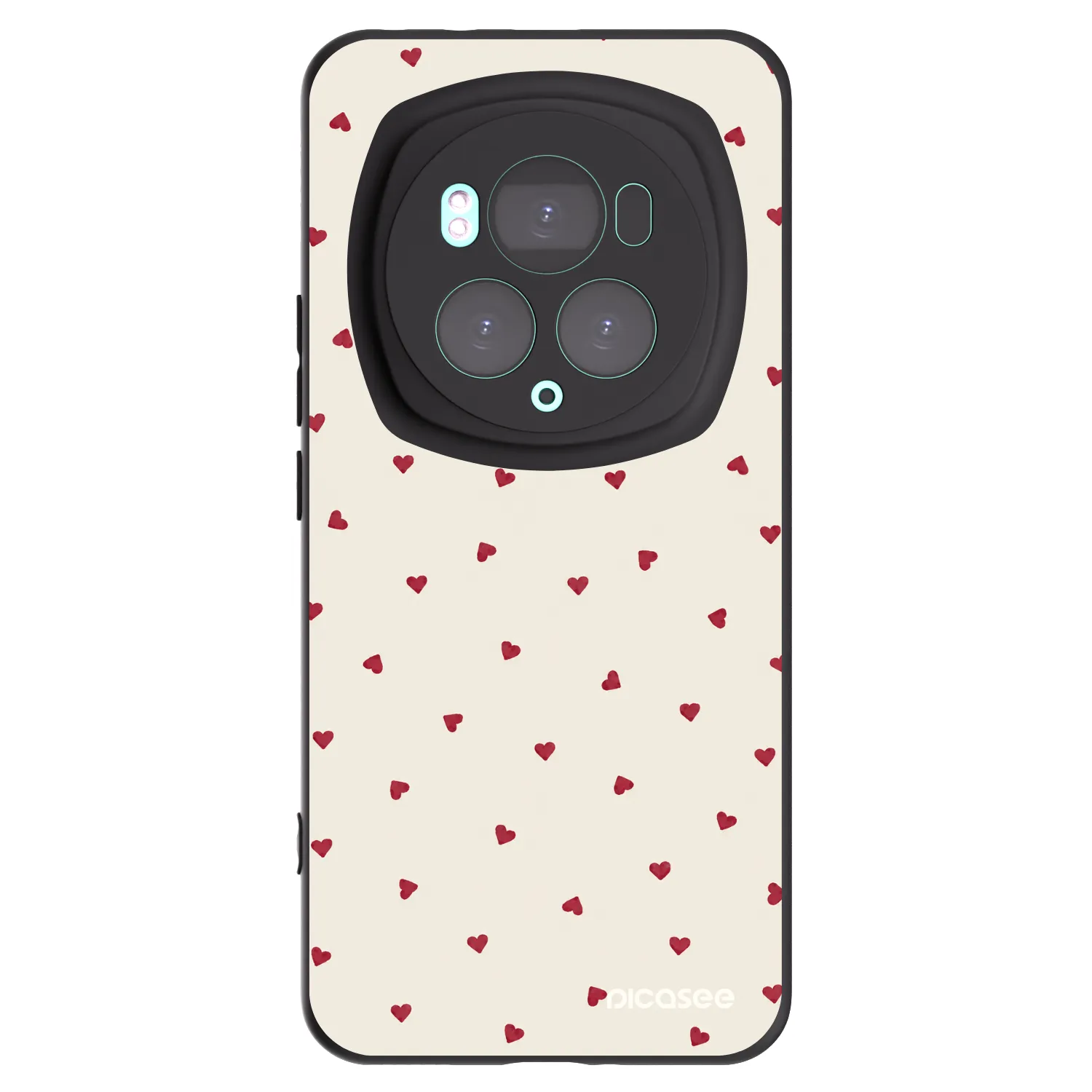 Picasee fekete szilikon tok az alábbi mobiltelefonokra Honor Magic6 Pro - Little Love