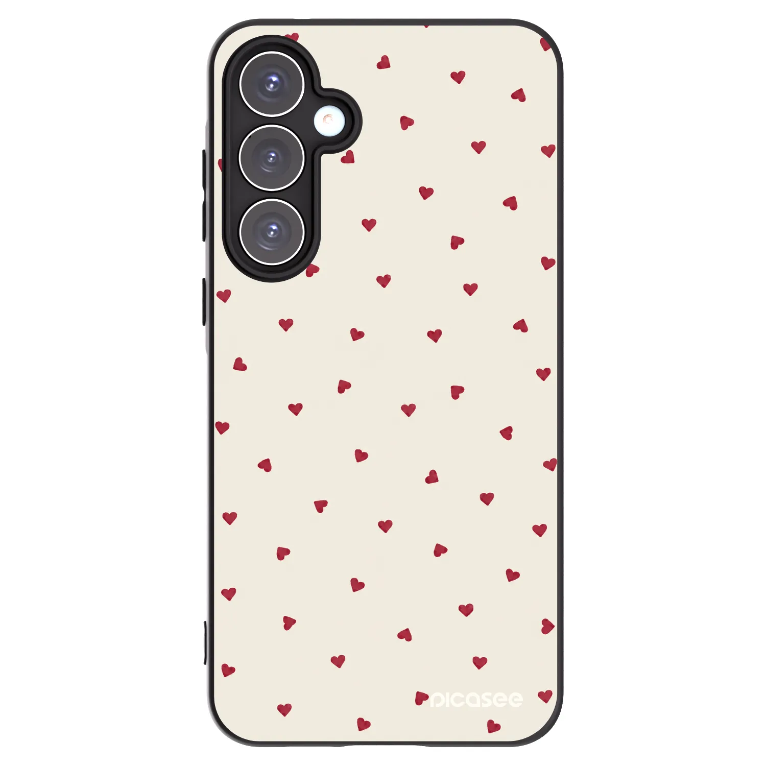 Picasee fekete szilikon tok az alábbi mobiltelefonokra Samsung Galaxy A55 5G A556B - Little Love