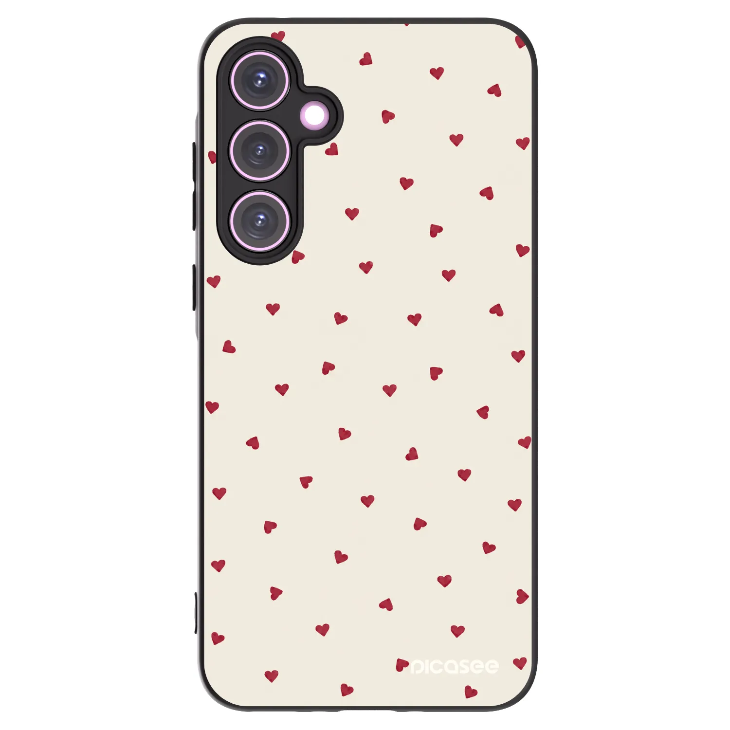 Picasee fekete szilikon tok az alábbi mobiltelefonokra Samsung Galaxy A35 5G A356B - Little Love