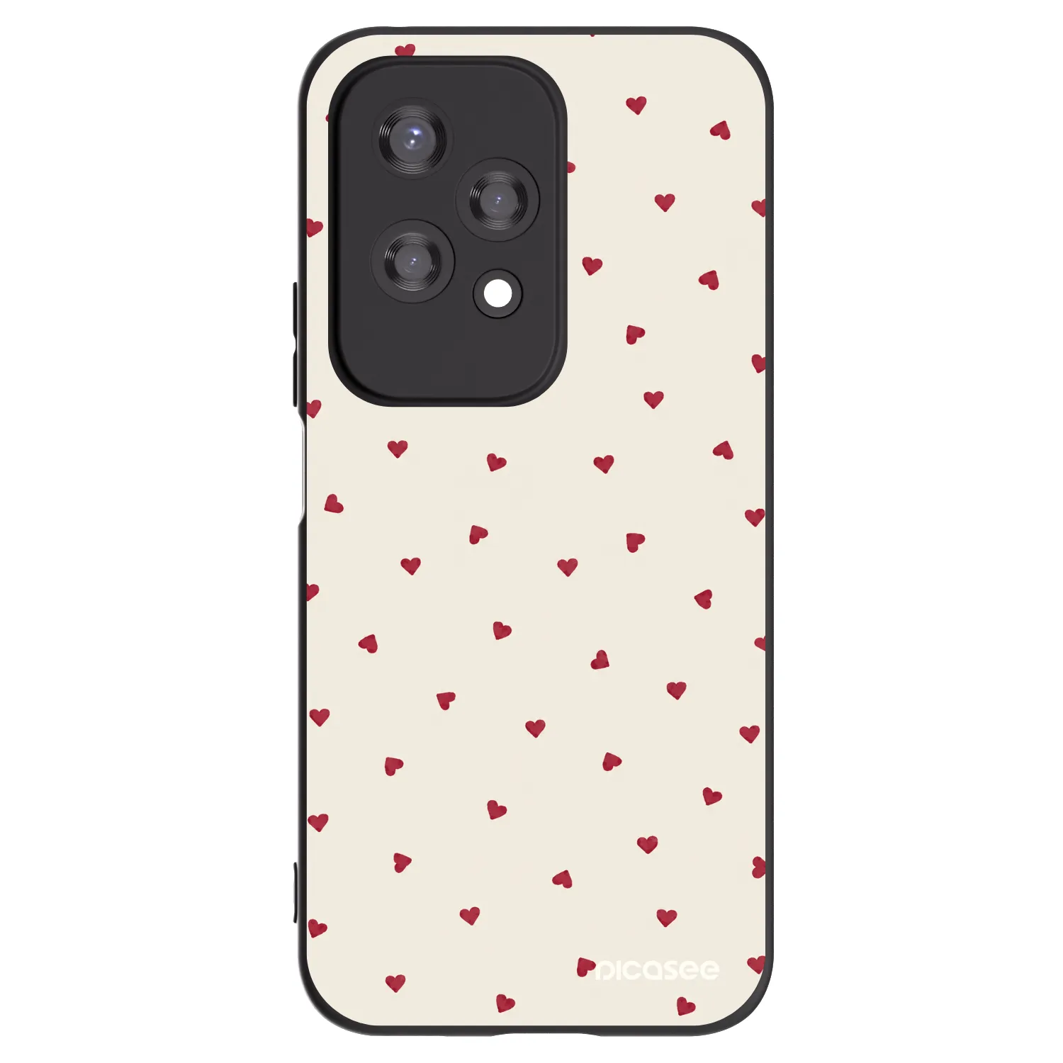 Picasee fekete szilikon tok az alábbi mobiltelefonokra Honor 200 Lite - Little Love
