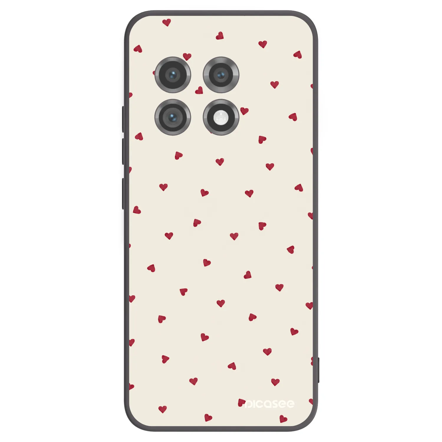 Picasee fekete szilikon tok az alábbi mobiltelefonokra OnePlus 11 5G - Little Love