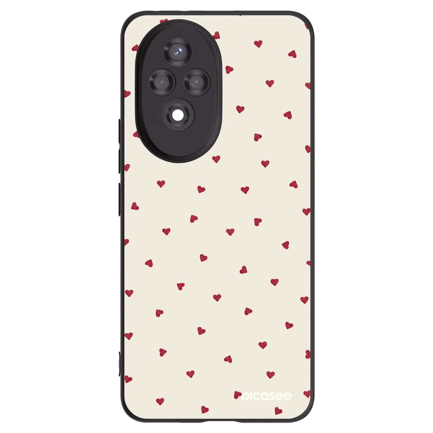 Picasee fekete szilikon tok az alábbi mobiltelefonokra Honor 200 Pro 5G - Little Love
