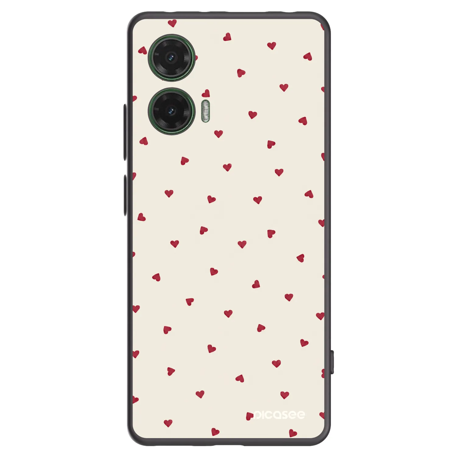 Picasee fekete szilikon tok az alábbi mobiltelefonokra Motorola Moto G35 5G - Little Love