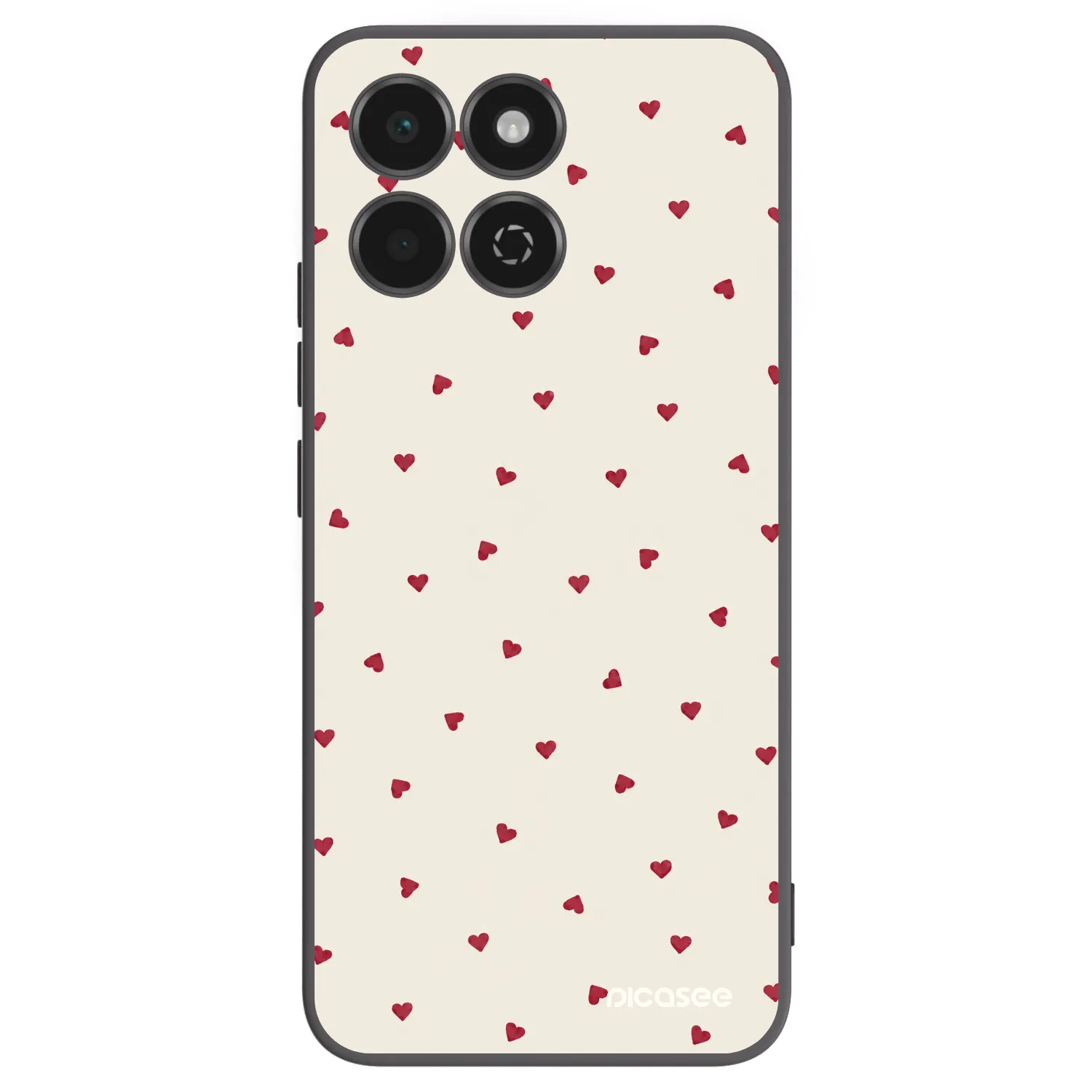 Picasee fekete szilikon tok az alábbi mobiltelefonokra Honor 200 Smart 5G - Little Love