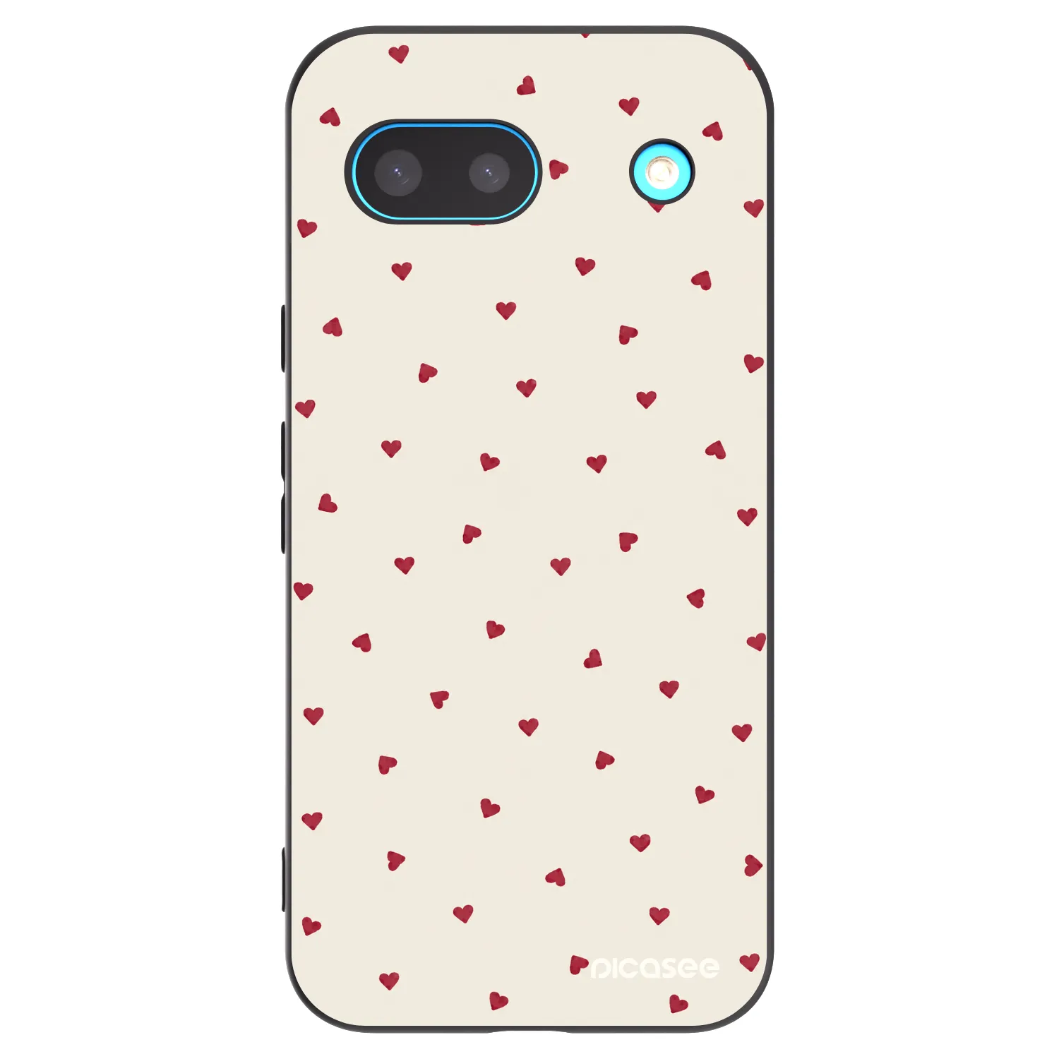 Picasee fekete szilikon tok az alábbi mobiltelefonokra Google Pixel 8 - Little Love