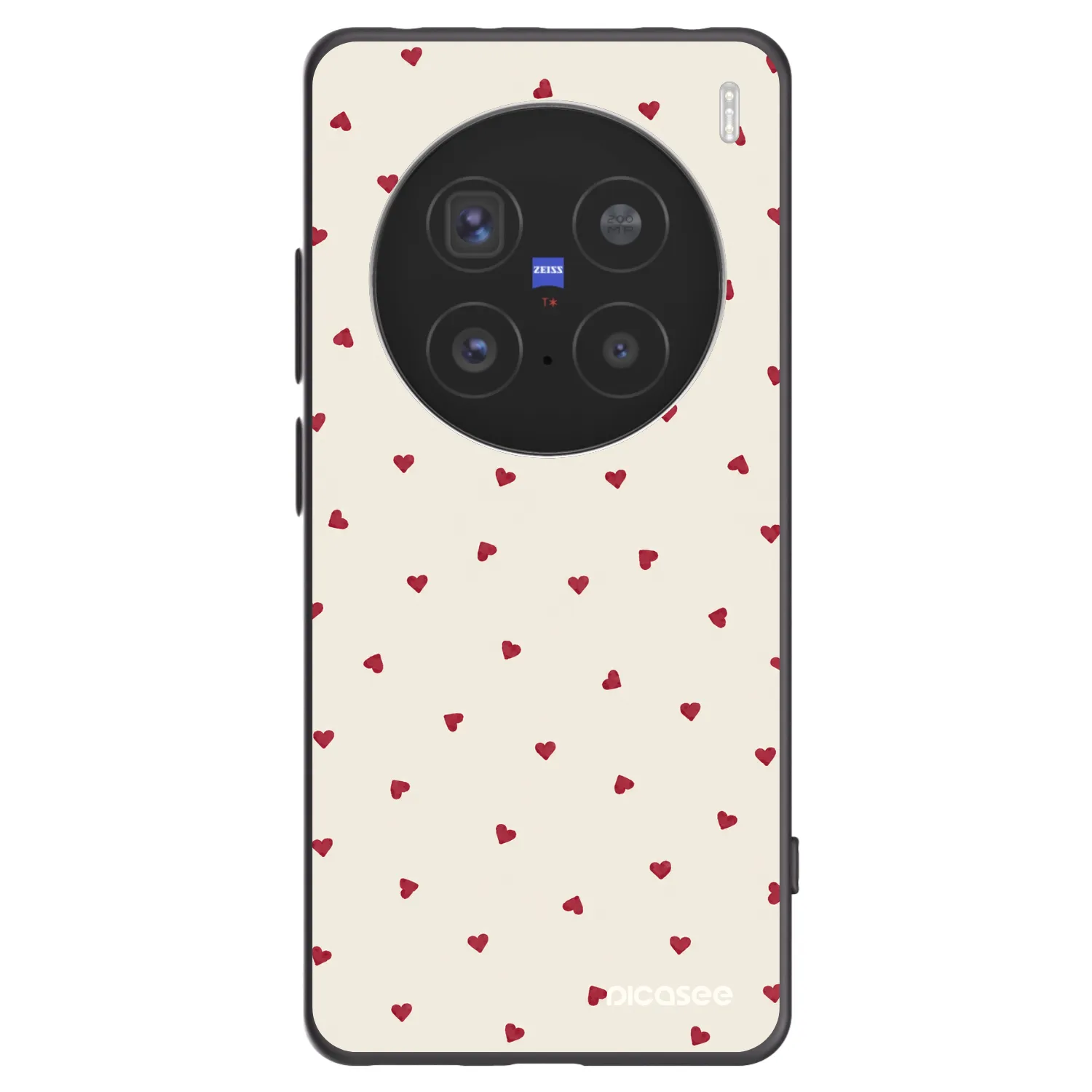 Picasee fekete szilikon tok az alábbi mobiltelefonokra Vivo X200 Pro - Little Love