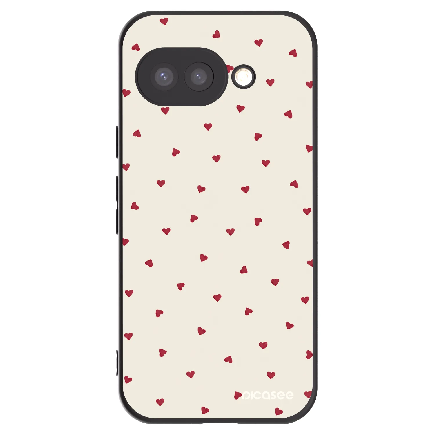 Picasee fekete szilikon tok az alábbi mobiltelefonokra Google Pixel 9a - Little Love