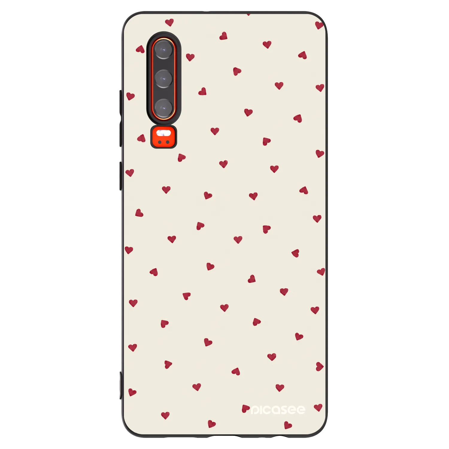 Picasee fekete szilikon tok az alábbi mobiltelefonokra Huawei P30 - Little Love