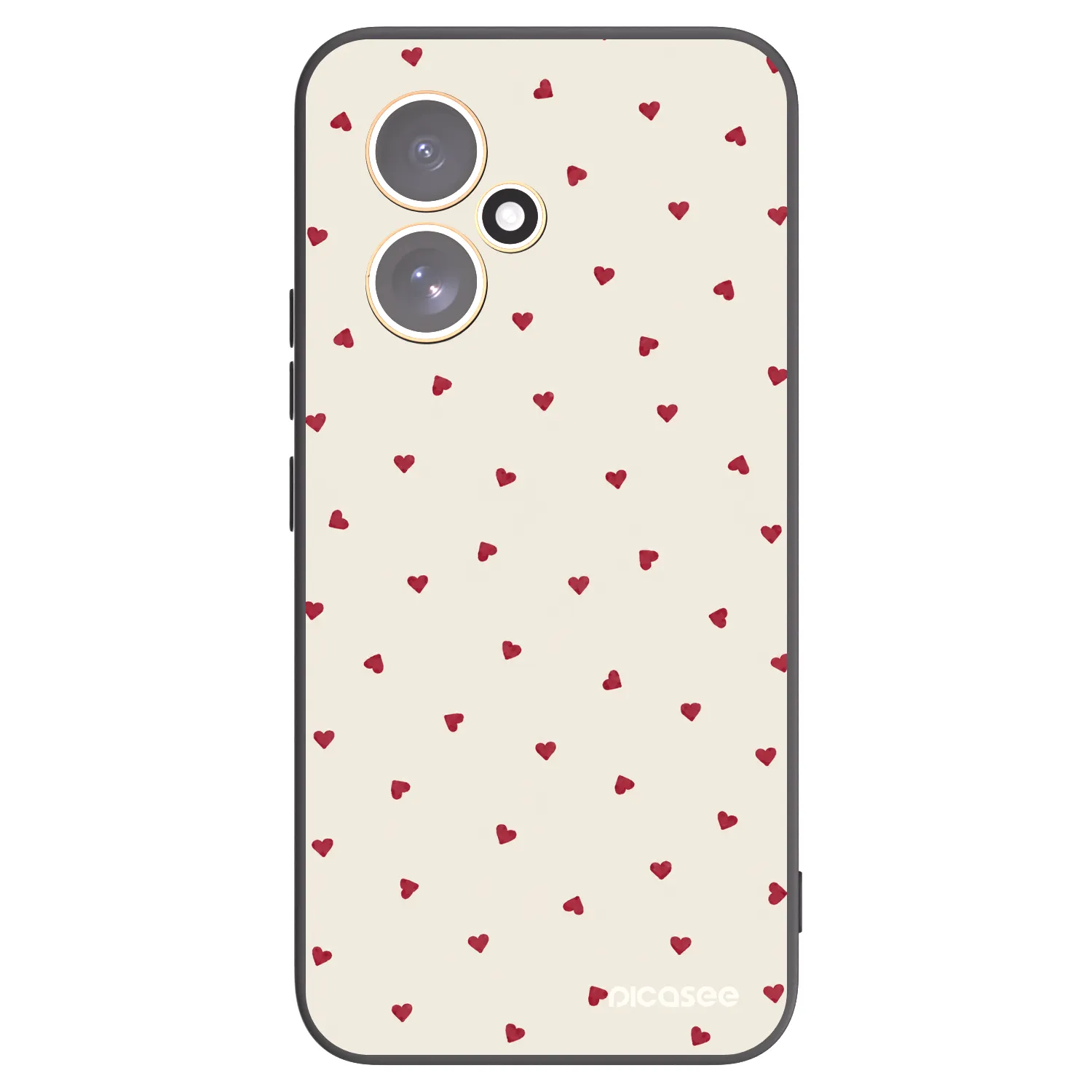 Picasee fekete szilikon tok az alábbi mobiltelefonokra Honor 400 5G - Little Love