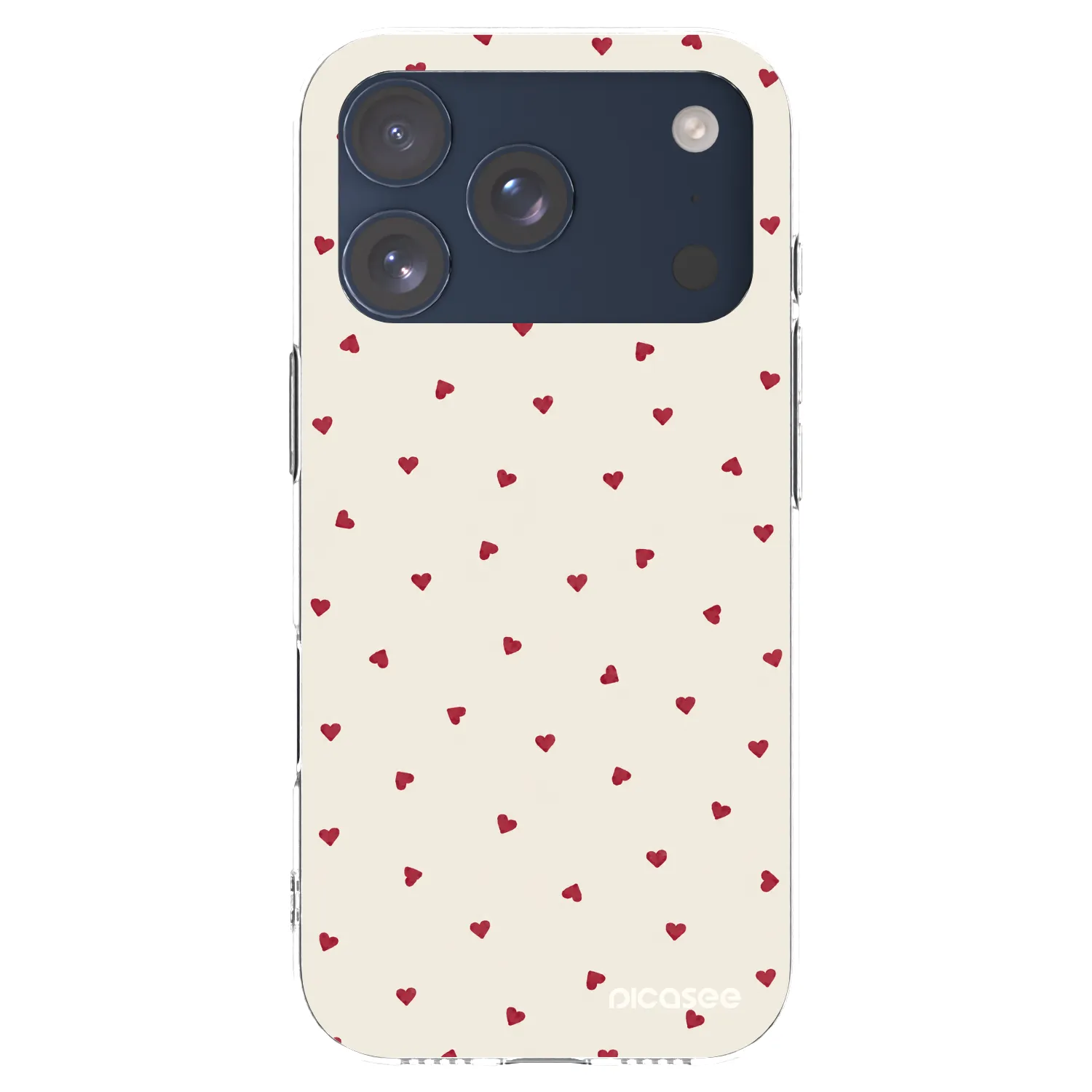 Picasee átlátszó szilikon tok az alábbi mobiltelefonokra Apple iPhone 17 Pro - Little Love