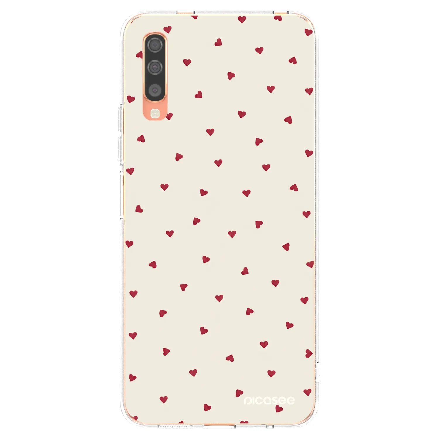 Picasee átlátszó szilikon tok az alábbi mobiltelefonokra Samsung Galaxy A70 A705F - Little Love