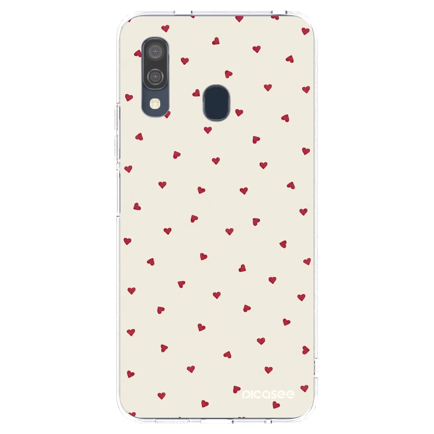 Picasee átlátszó szilikon tok az alábbi mobiltelefonokra Samsung Galaxy A40 A405F - Little Love
