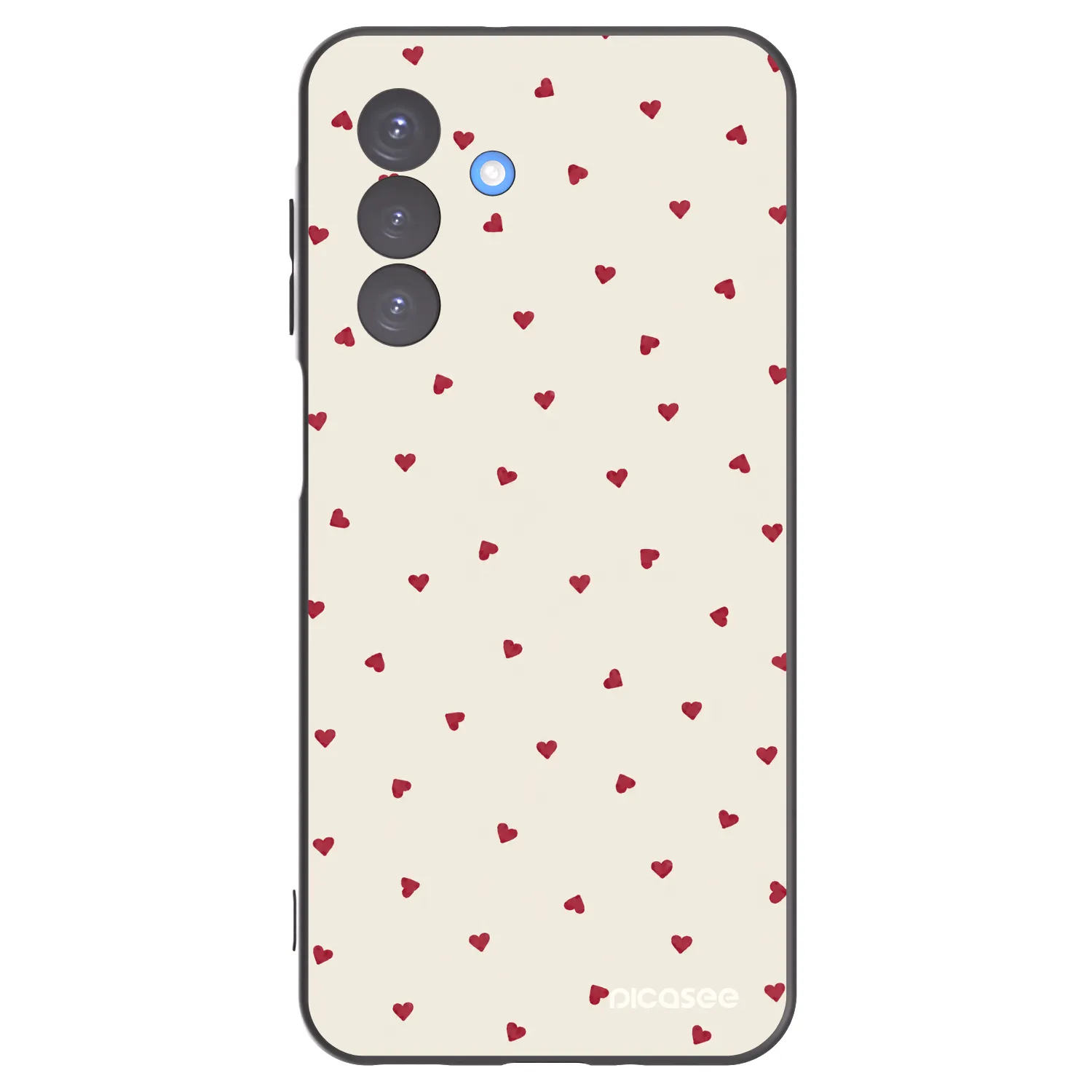 Picasee fekete szilikon tok az alábbi mobiltelefonokra Samsung Galaxy A17 5G - Little Love