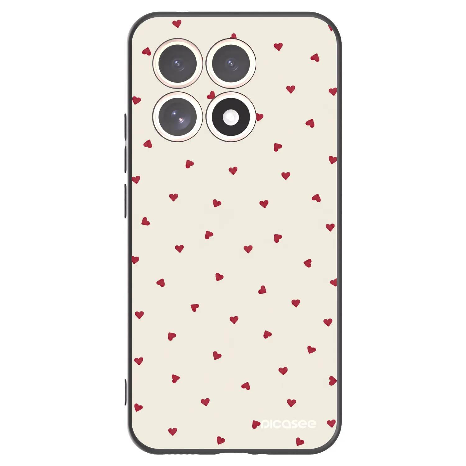 Picasee fekete szilikon tok az alábbi mobiltelefonokra Xiaomi 15T - Little Love