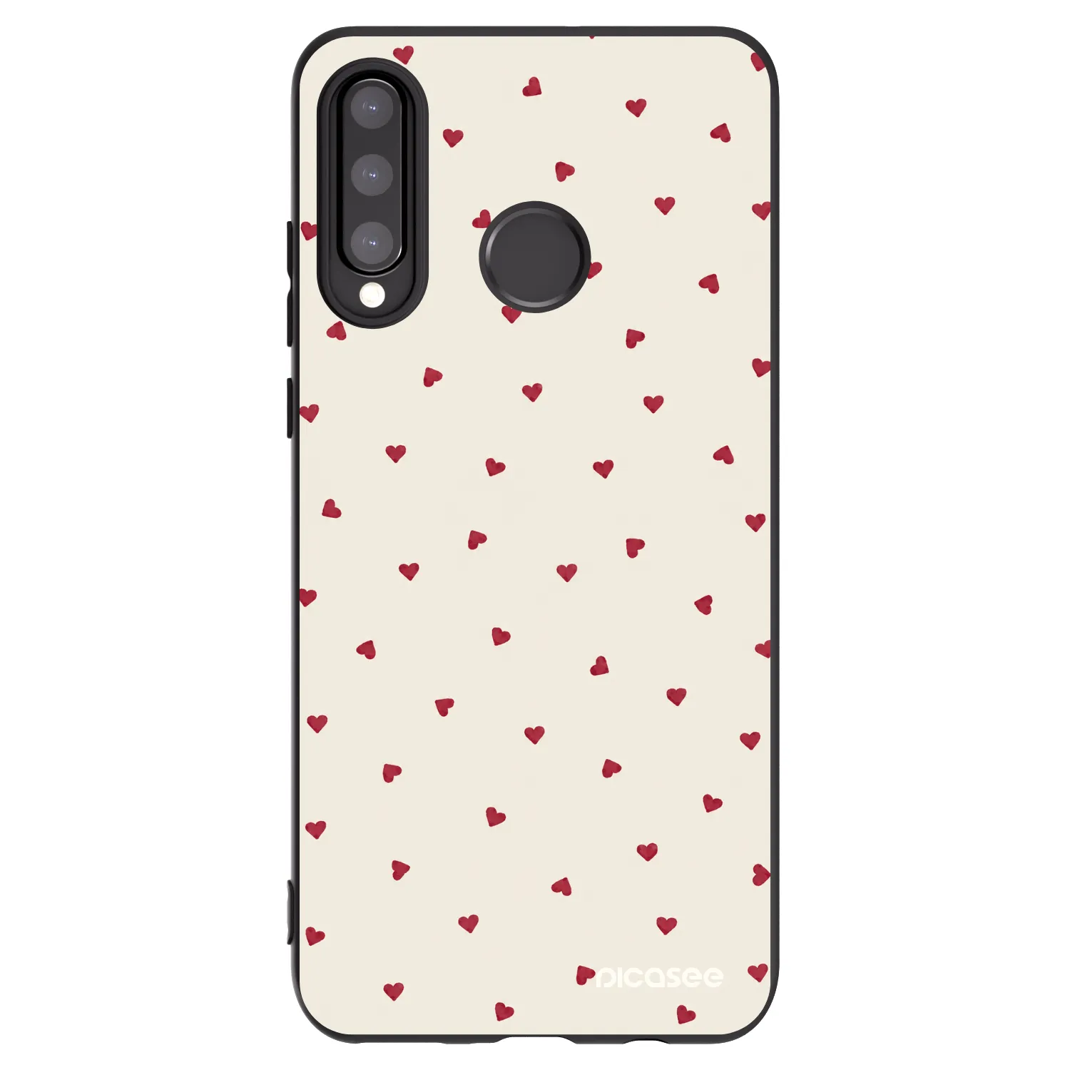 Picasee fekete szilikon tok az alábbi mobiltelefonokra Huawei P30 Lite - Little Love