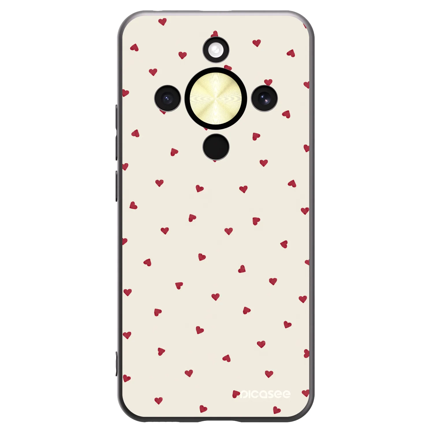 Picasee fekete szilikon tok az alábbi mobiltelefonokra Honor Magic8 Lite 5G - Little Love