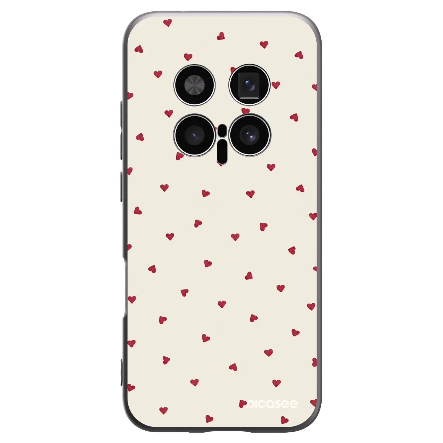 Picasee fekete szilikon tok az alábbi mobiltelefonokra Honor Magic8 Pro 5G - Little Love