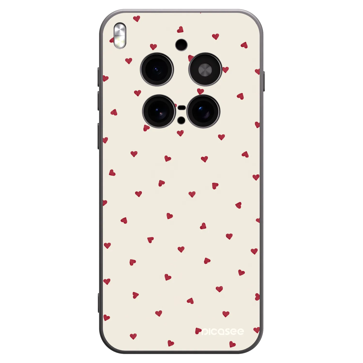Picasee fekete szilikon tok az alábbi mobiltelefonokra Vivo X300 Pro - Little Love